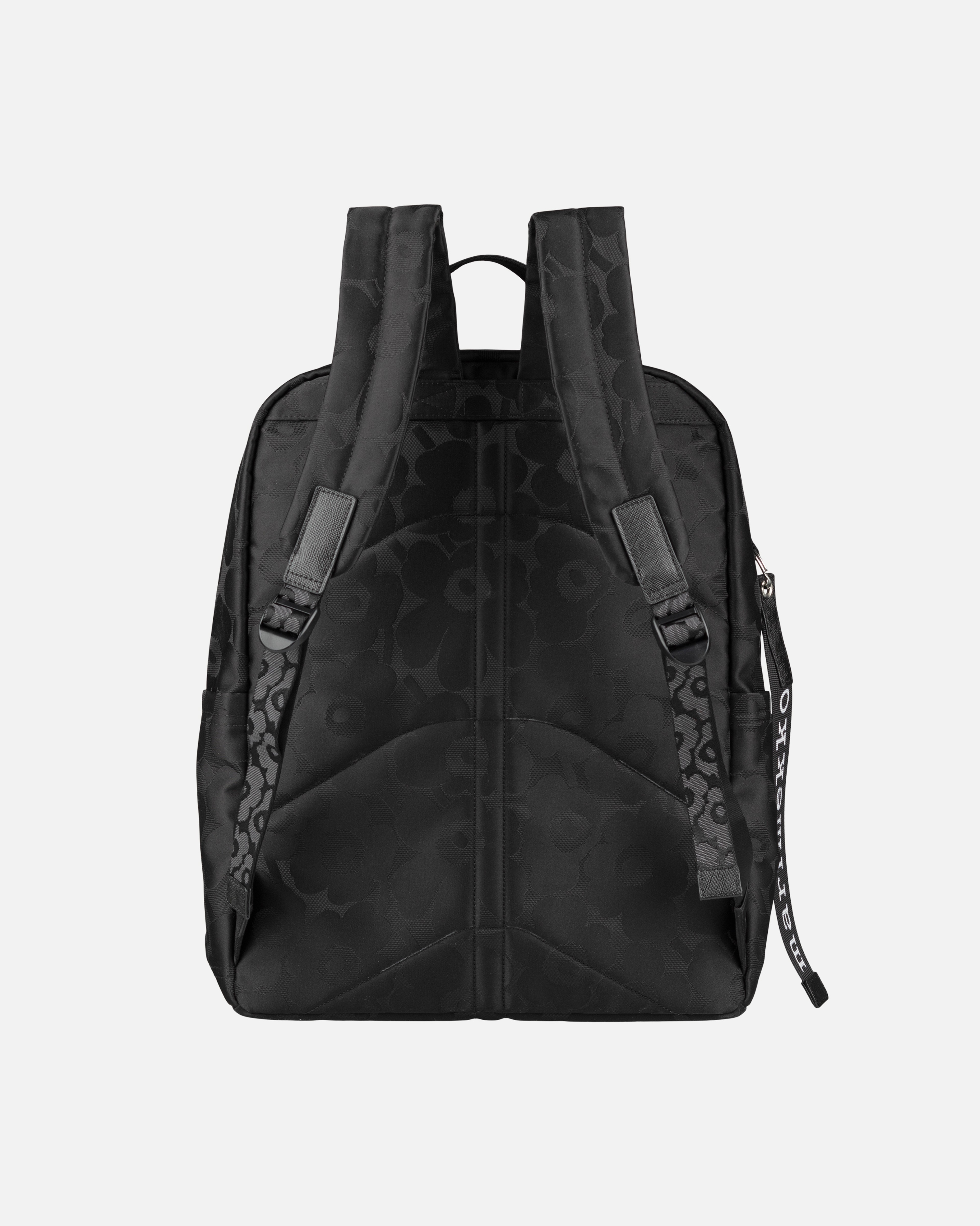 Zip Top Backpack Unikko, black,black,