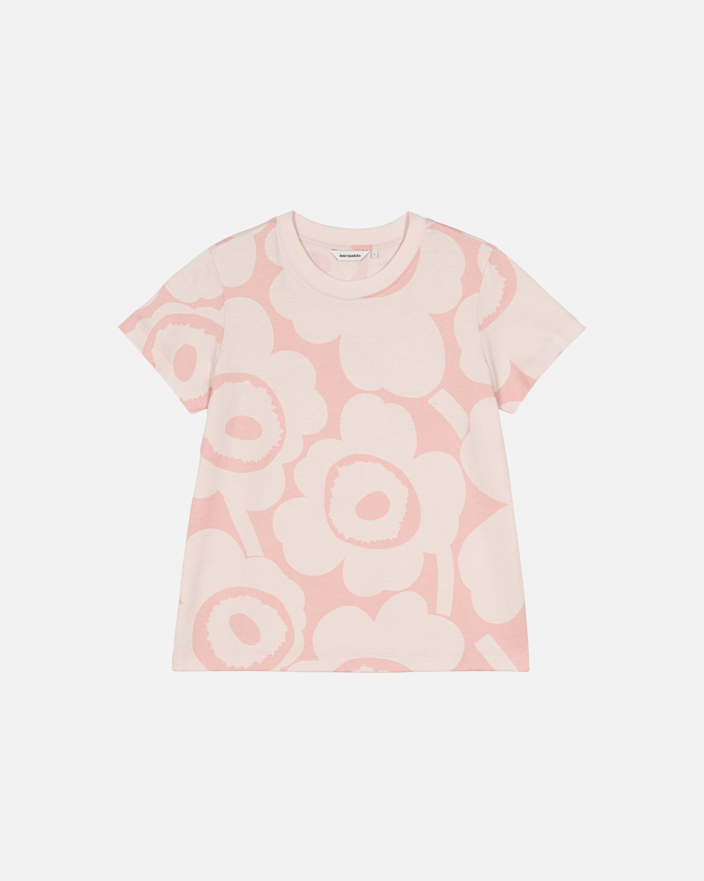 marimekko フラワープリント Tシャツ Heleys Unikko T-shirt | Marimekko