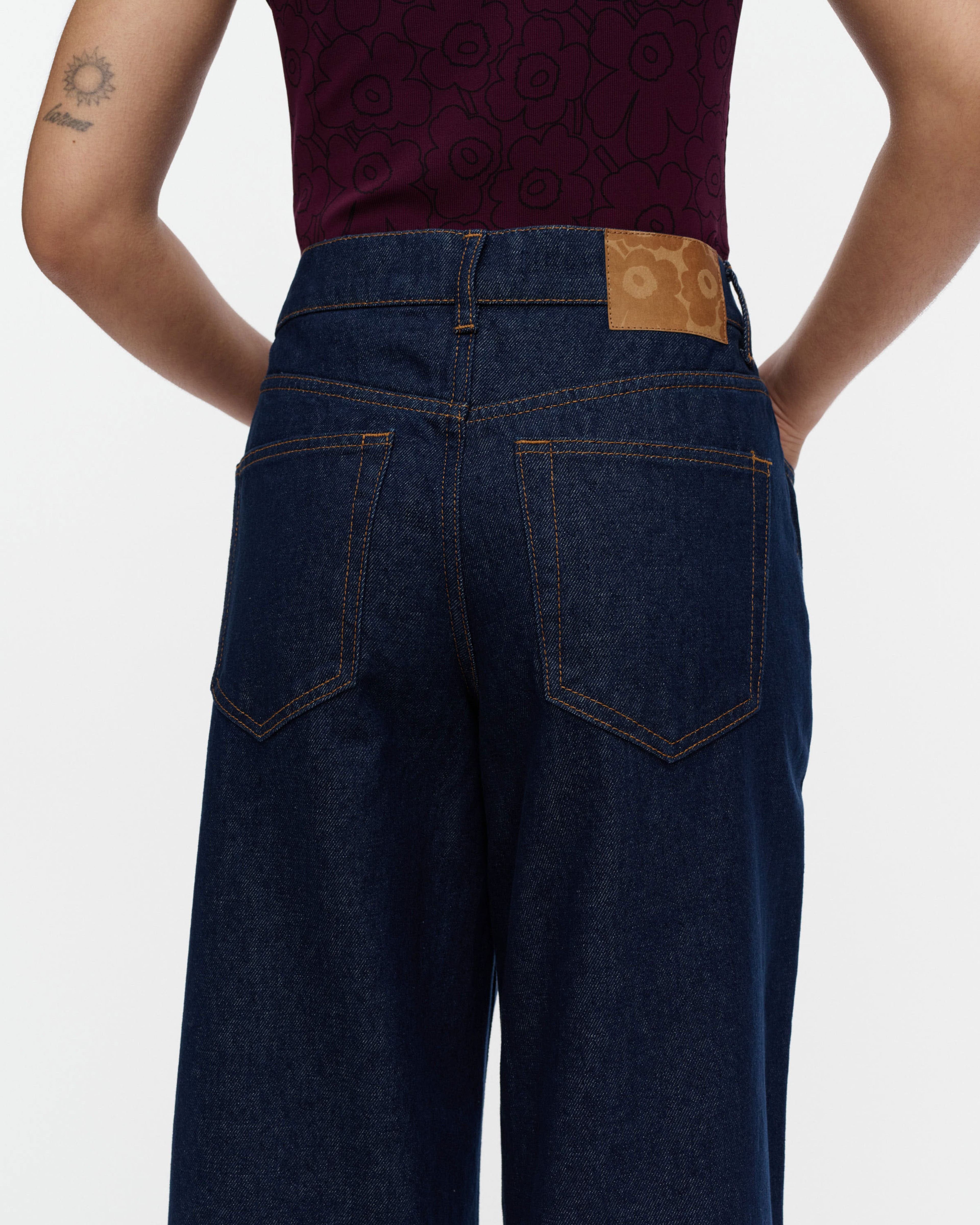 Maridenim Loose Mini Unikko S, Jeans (short), dark indigo,