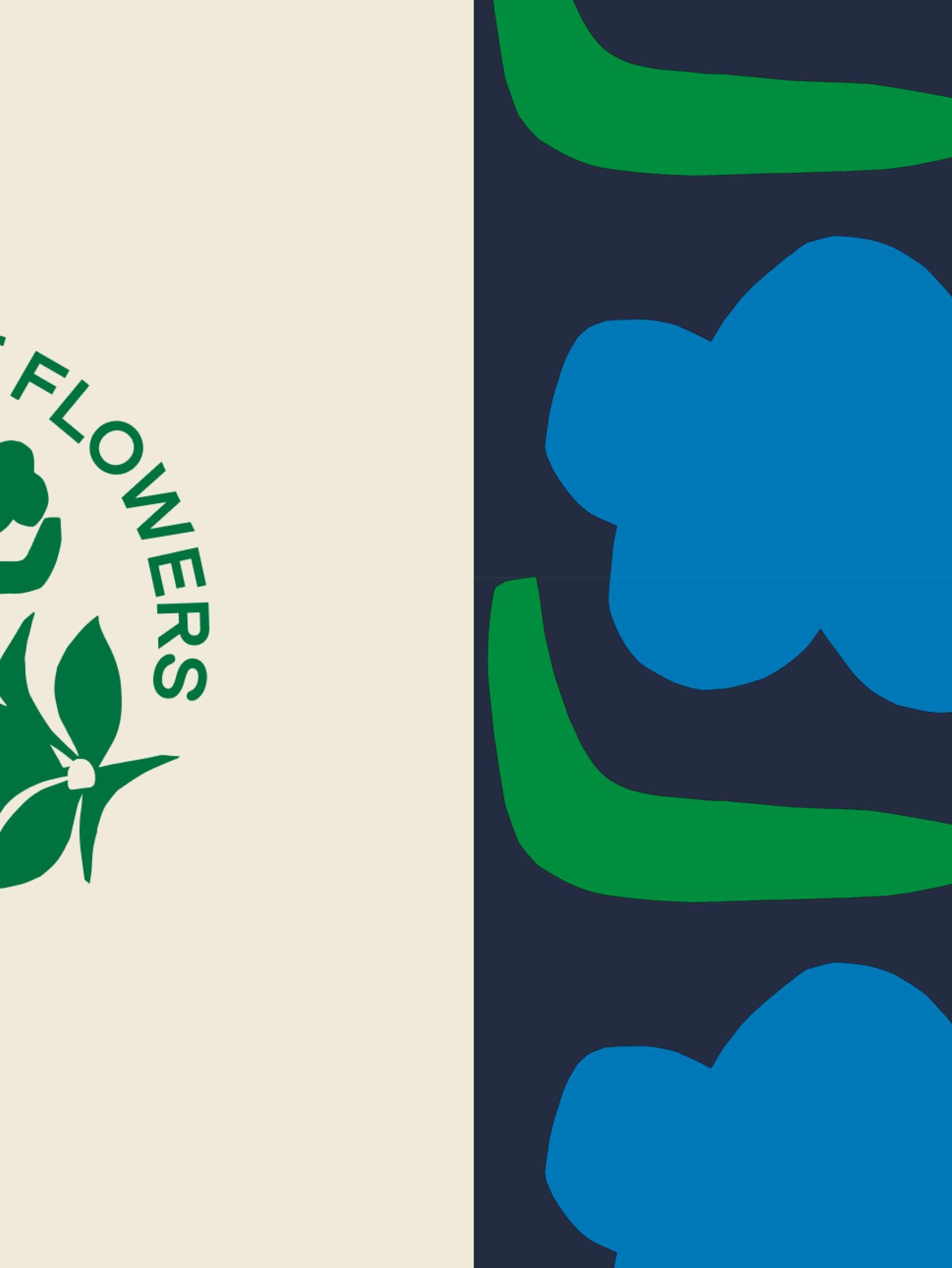 Field of flowers patterns: Rantakukka, Villiviini, Paahde, Kukasta kukkaan ja Utakka