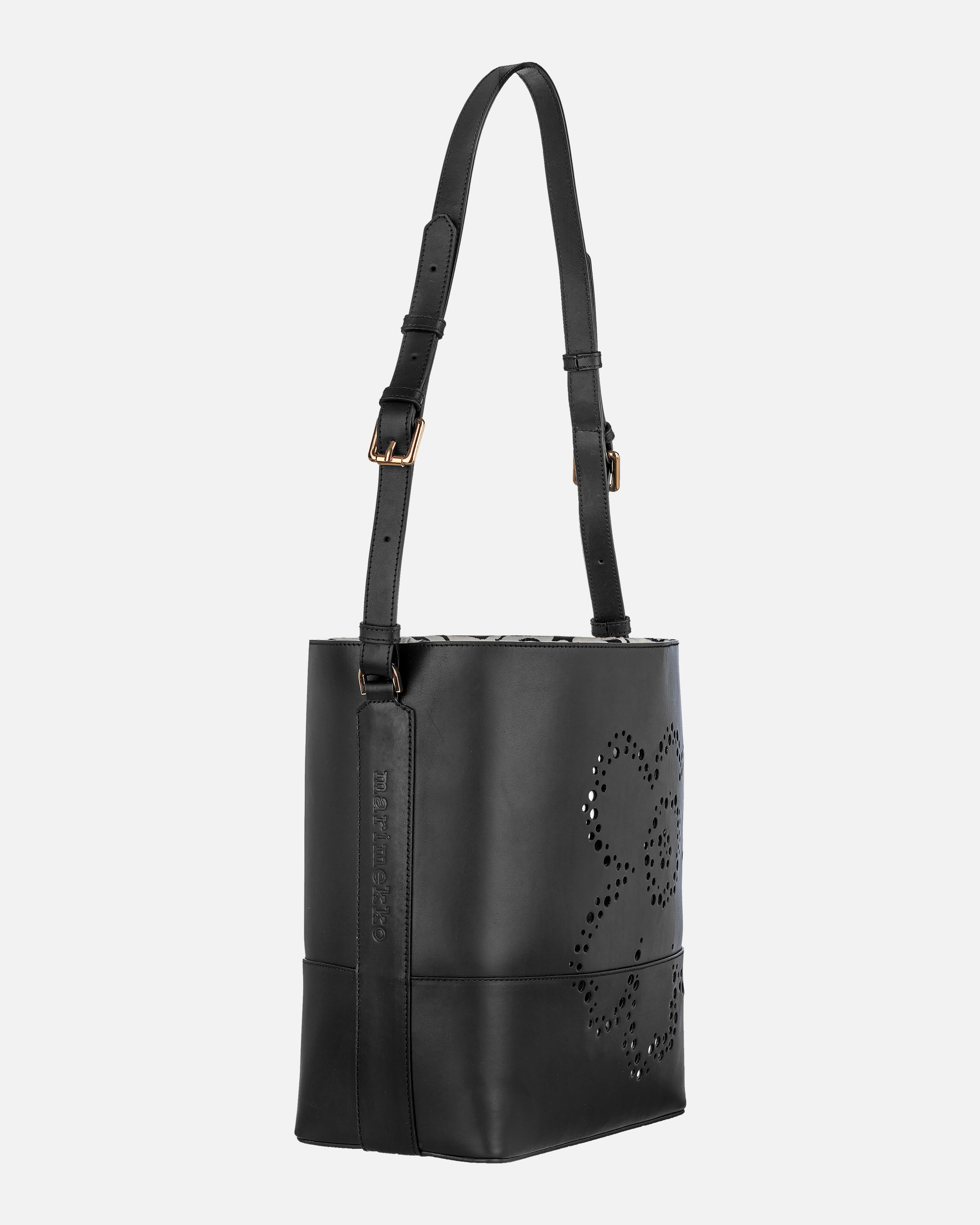 Imprint Tote Unikko, black,