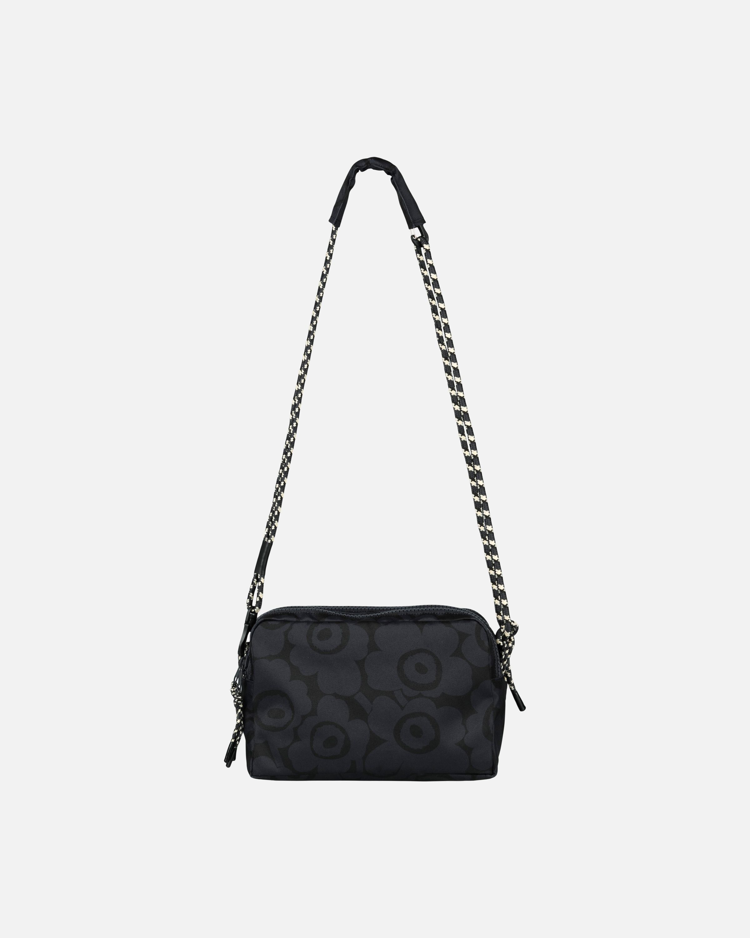 Kavari Mini Unikko Kioski shoulder bag dark gray,black | Marimekko