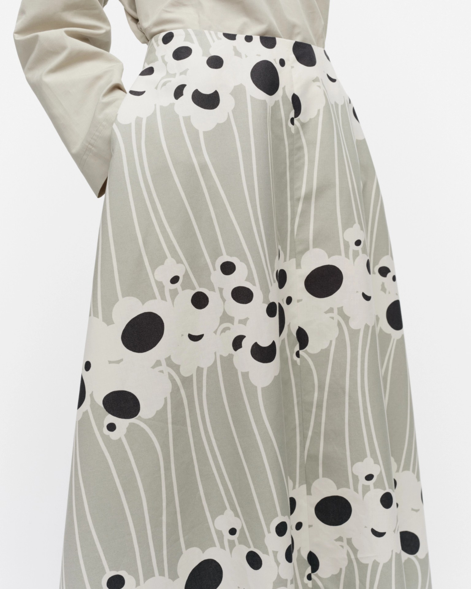 Stasia Lammet Cotton linen skirt