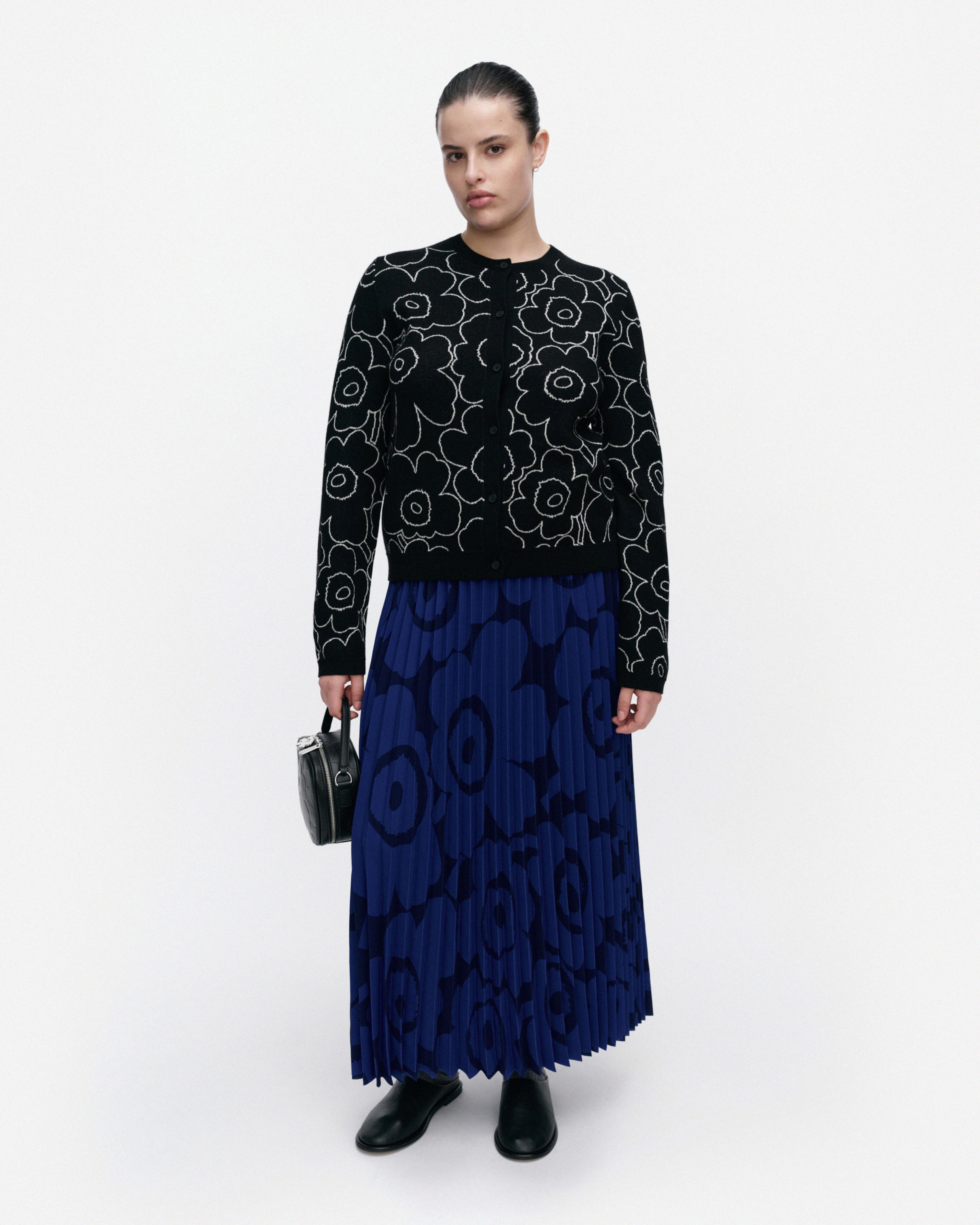 Jatko Unikko, Skirt, blue, dark blue,