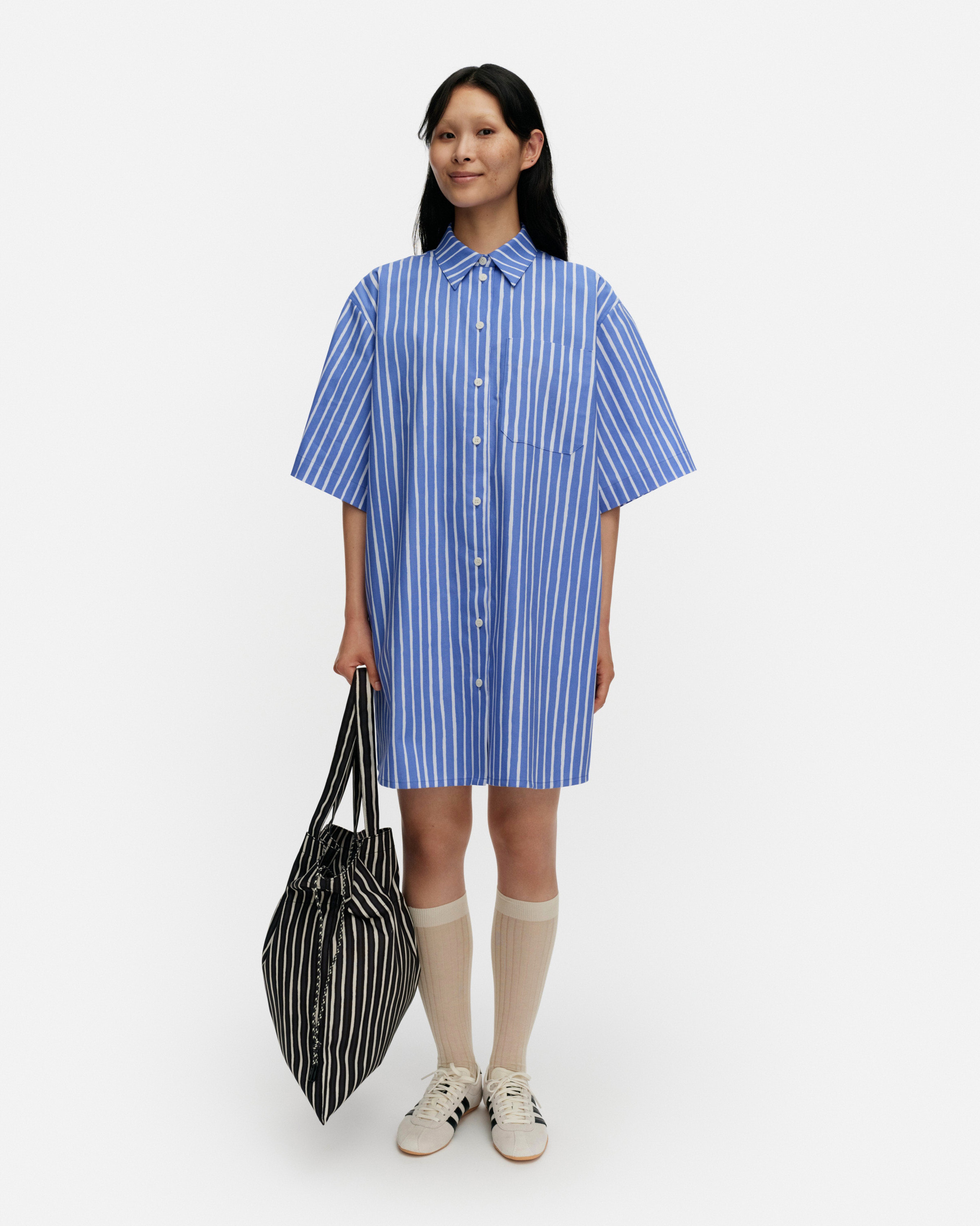 Niidet Piccolo, Kioski Dress, blue, light blue,