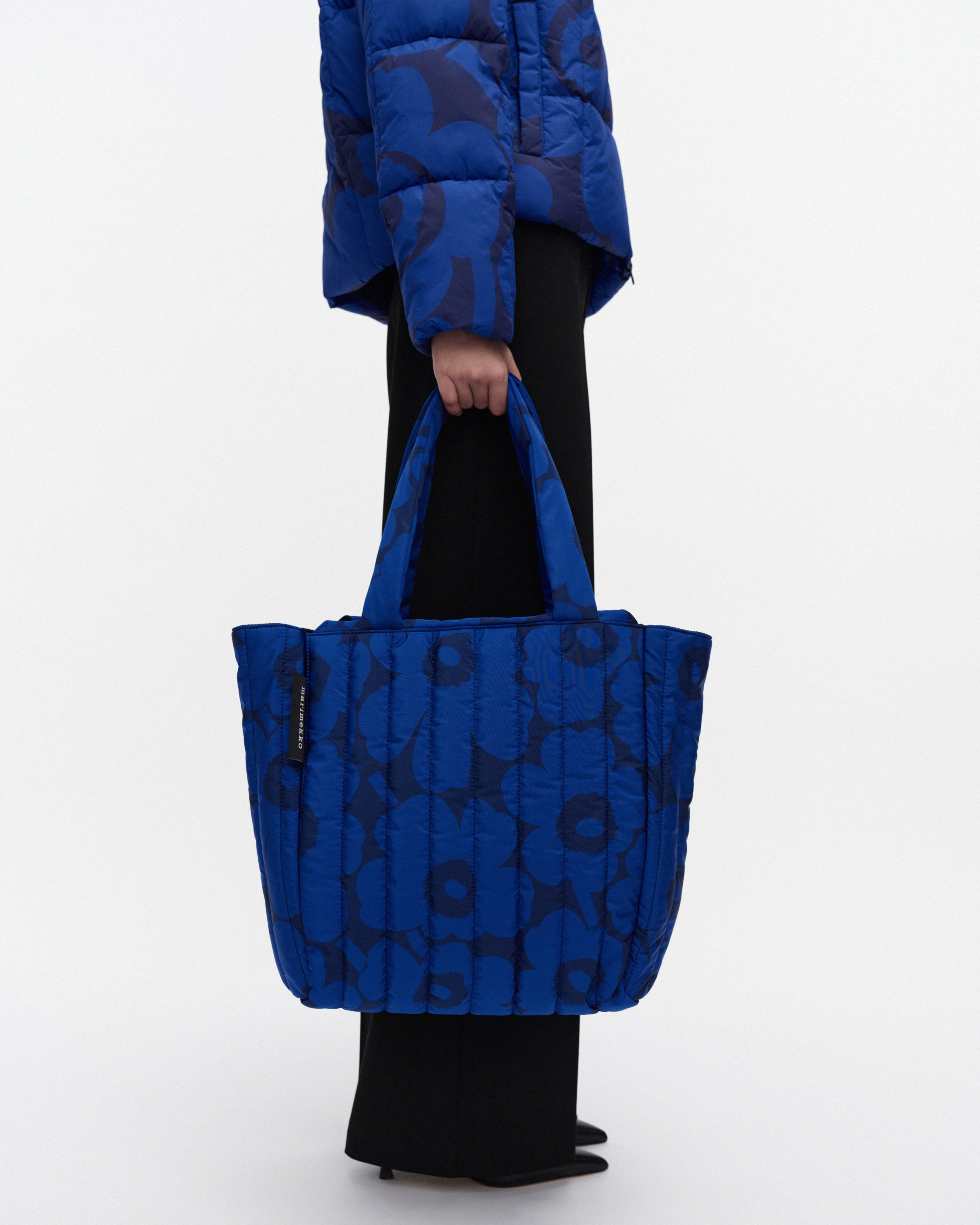 Joy Tote M Unikko, Shoulder bag, blue, dark blue,