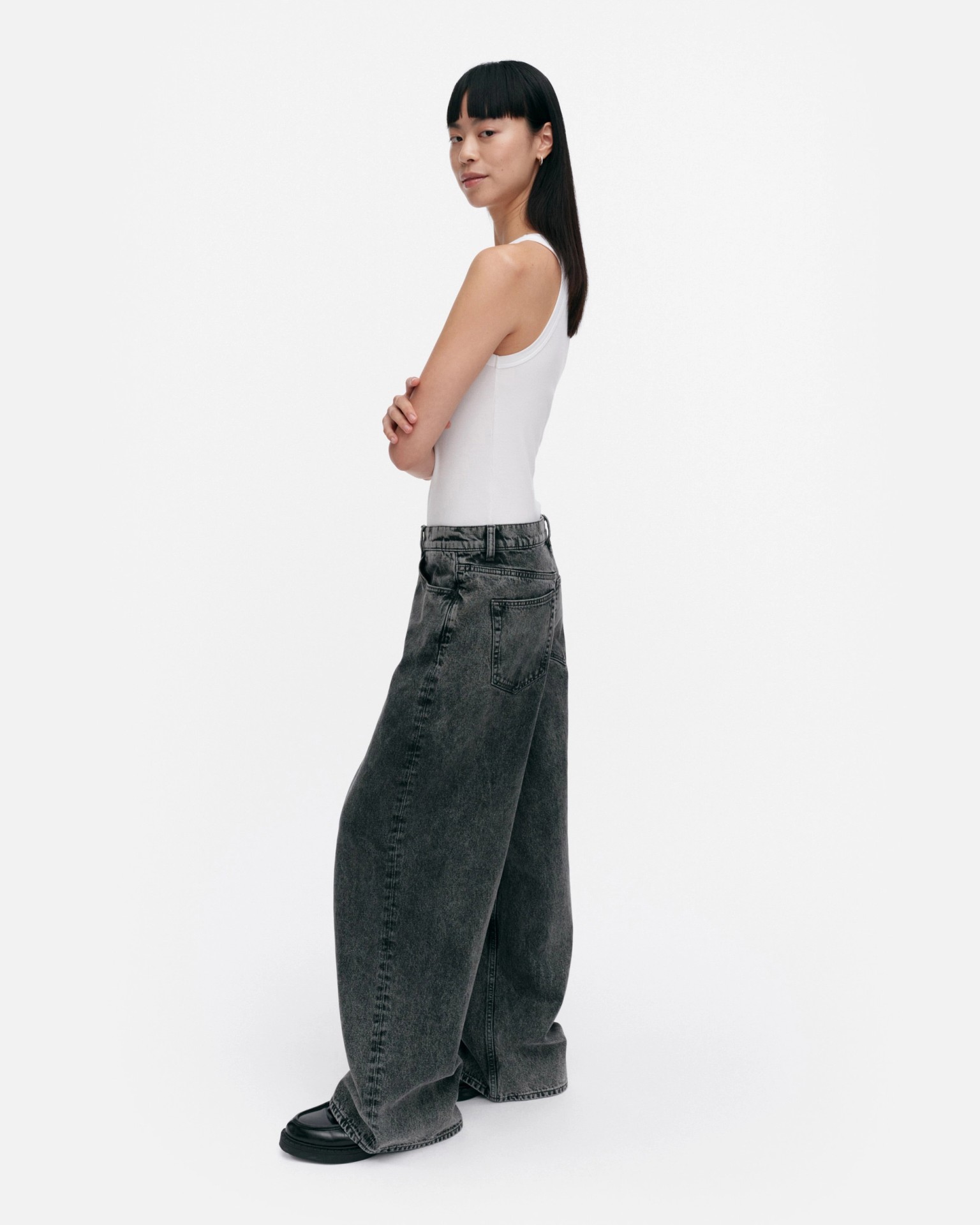 Maridenim Loose, Jeans, light grey,
