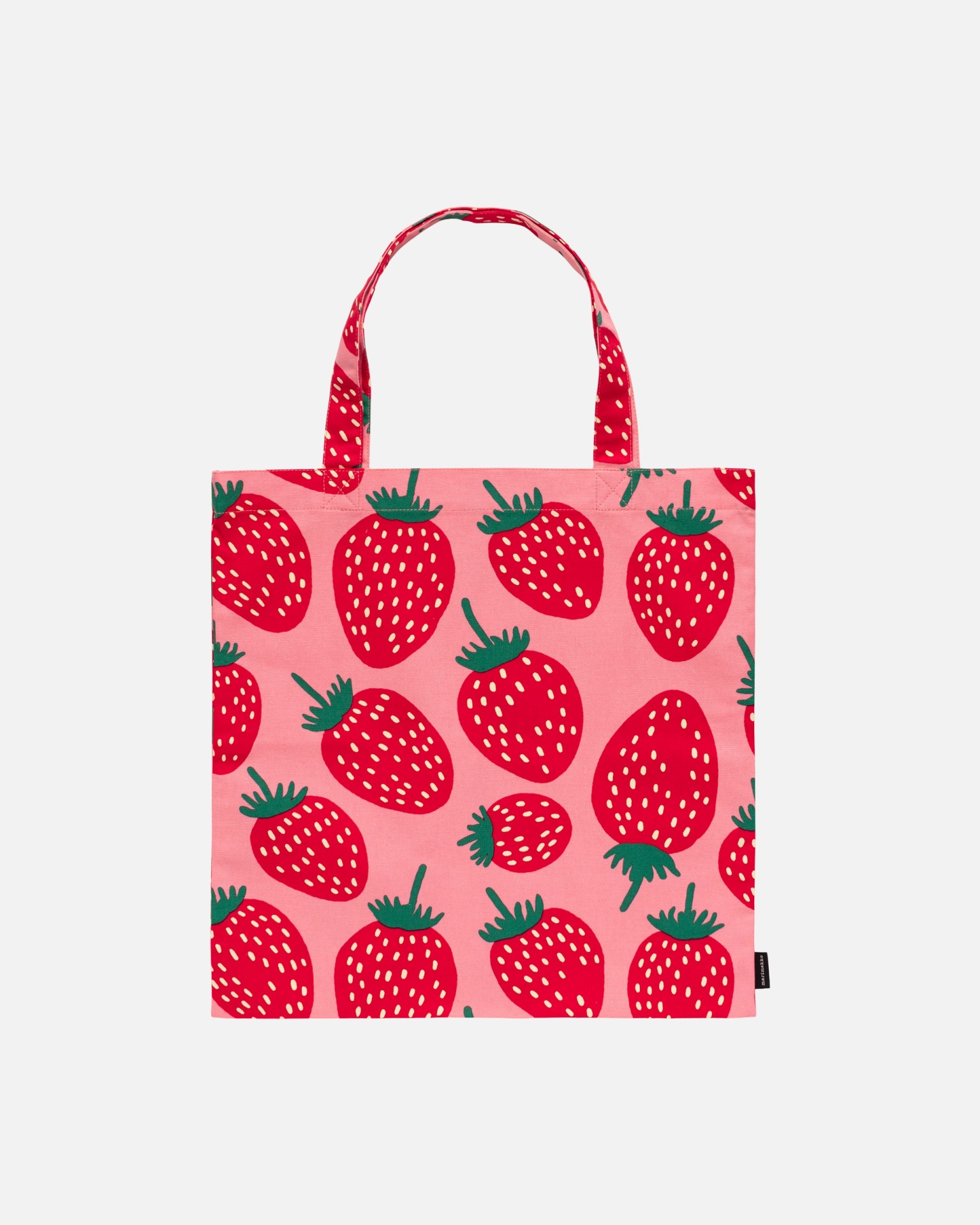 Pieni Mansikka Bag 44x43 cm | Marimekko, image size:1536x1920