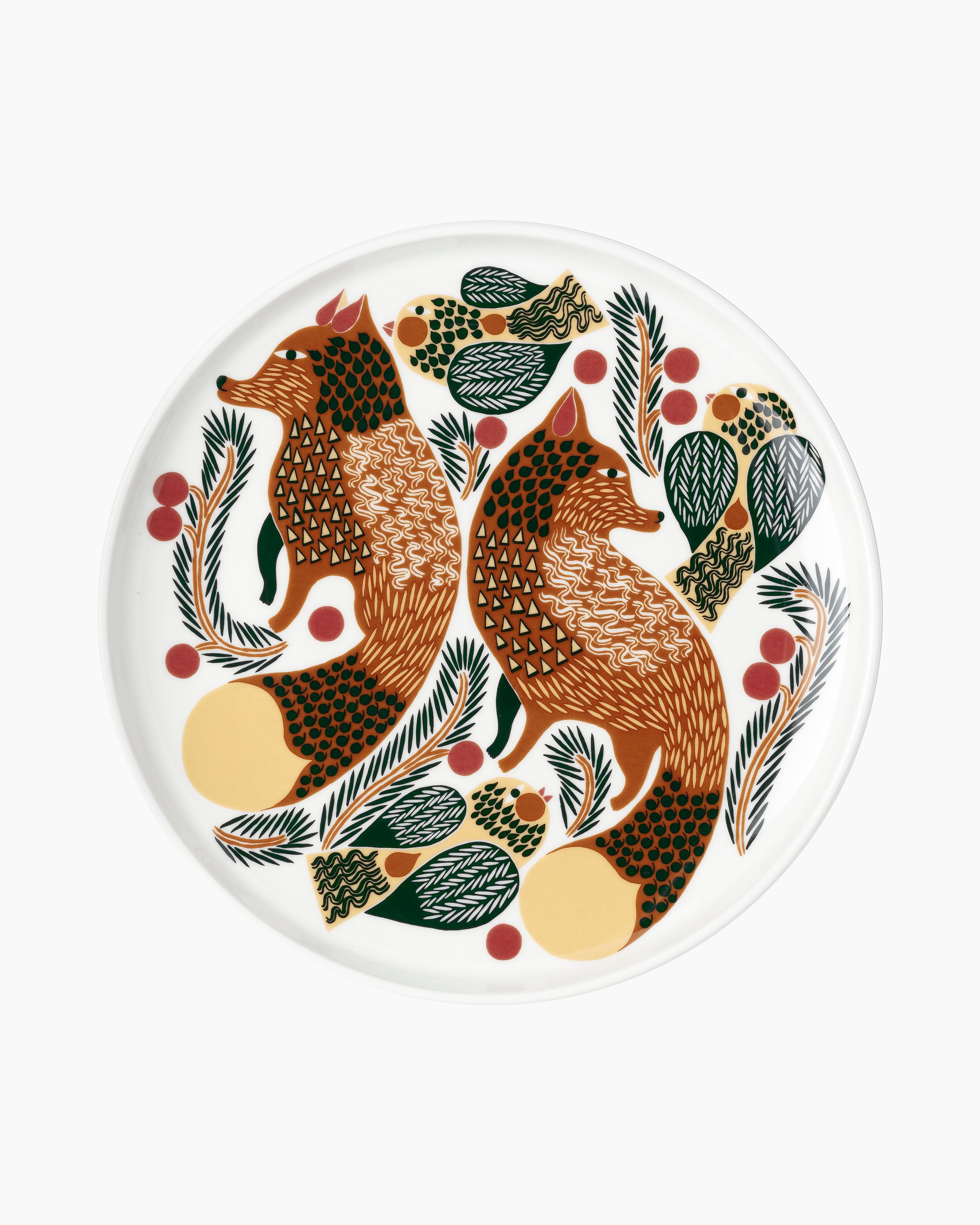 Oiva / Ketunmarja Plate 20 cm | Marimekko