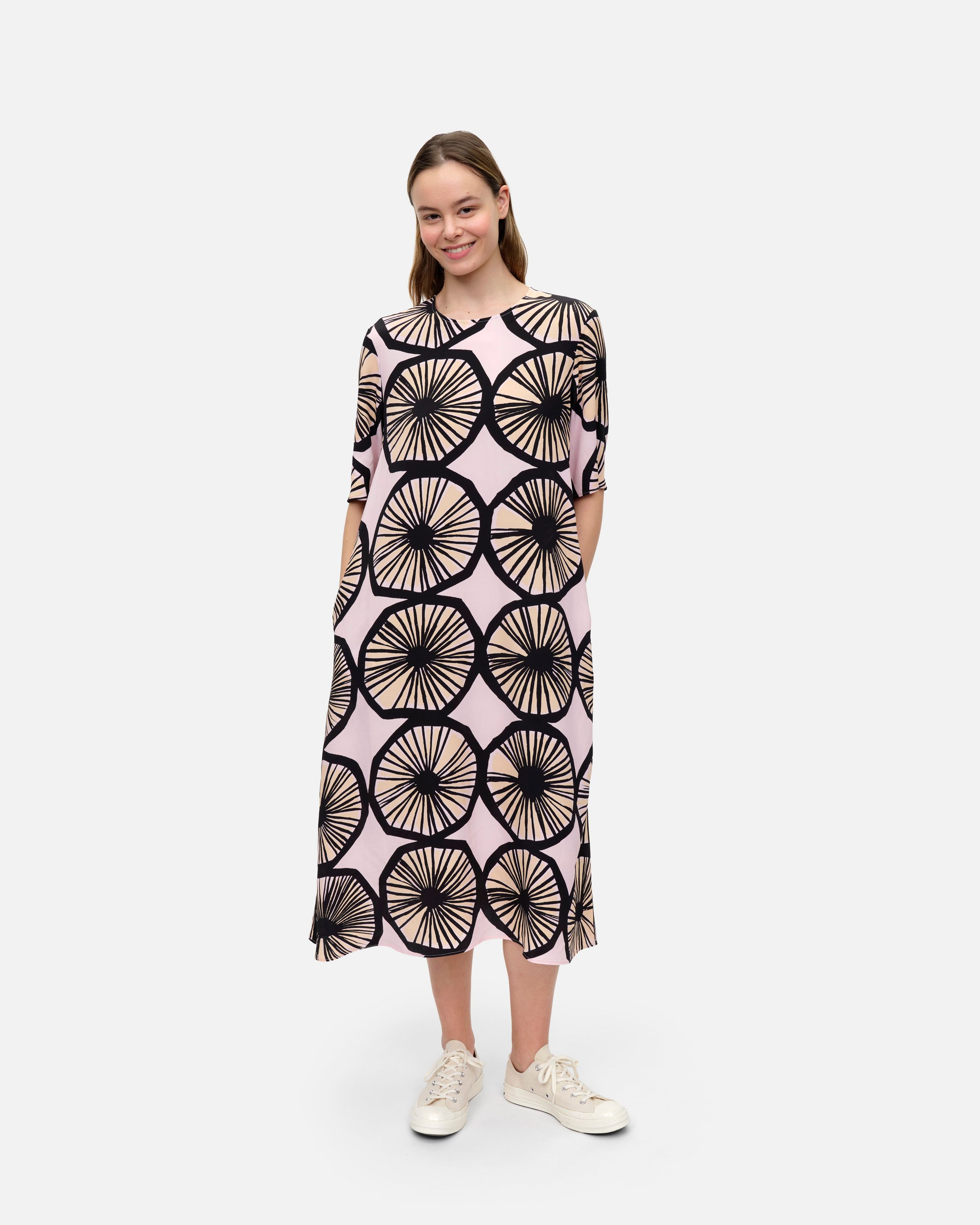 【期間限定】marimekko マリメッコ/Torni Appelsiini ワンピース Torni Appelsiini Viscose dress | Marimekko
