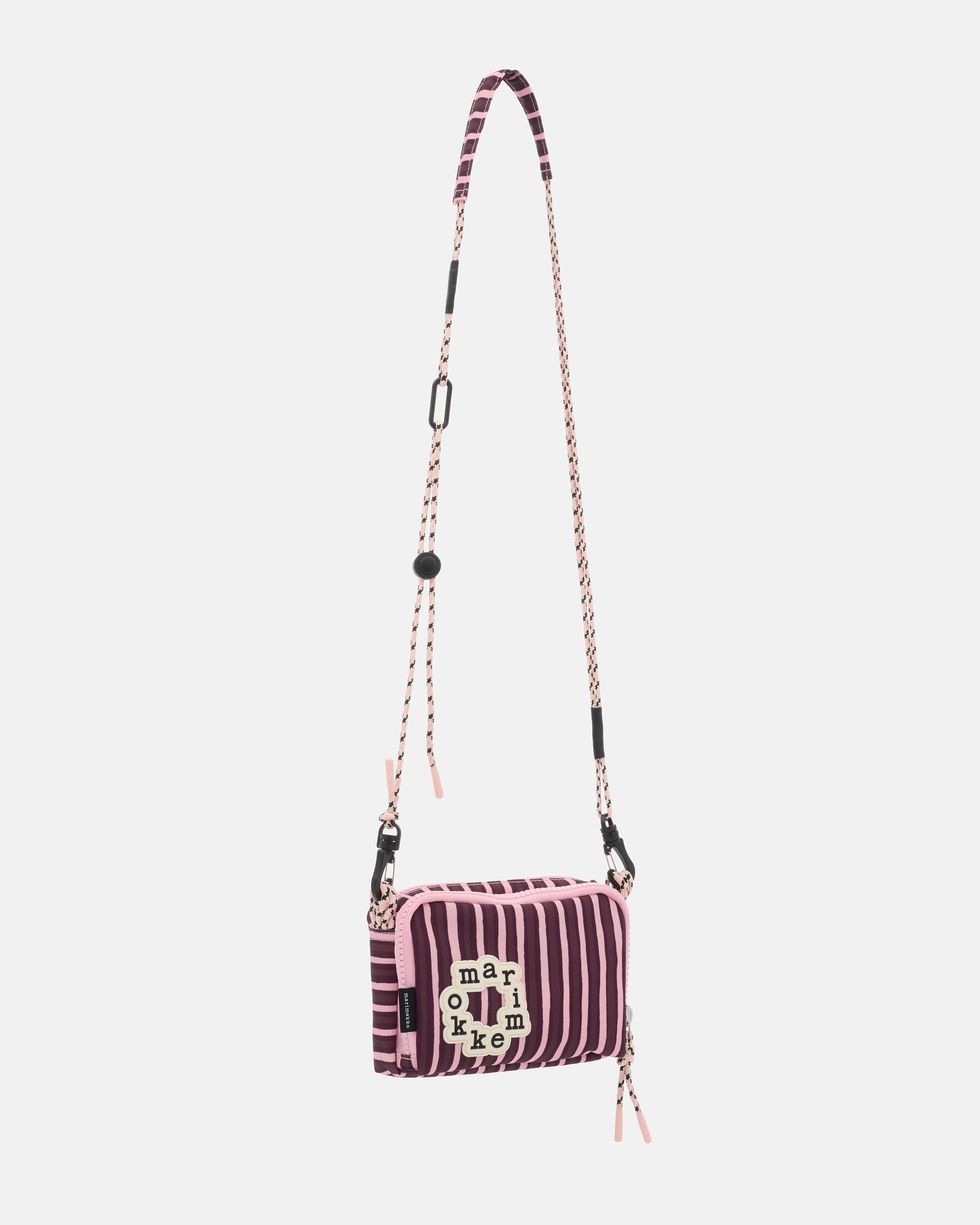 Iloisa Piccolo, Kioski Bag, dark purple, light pink,