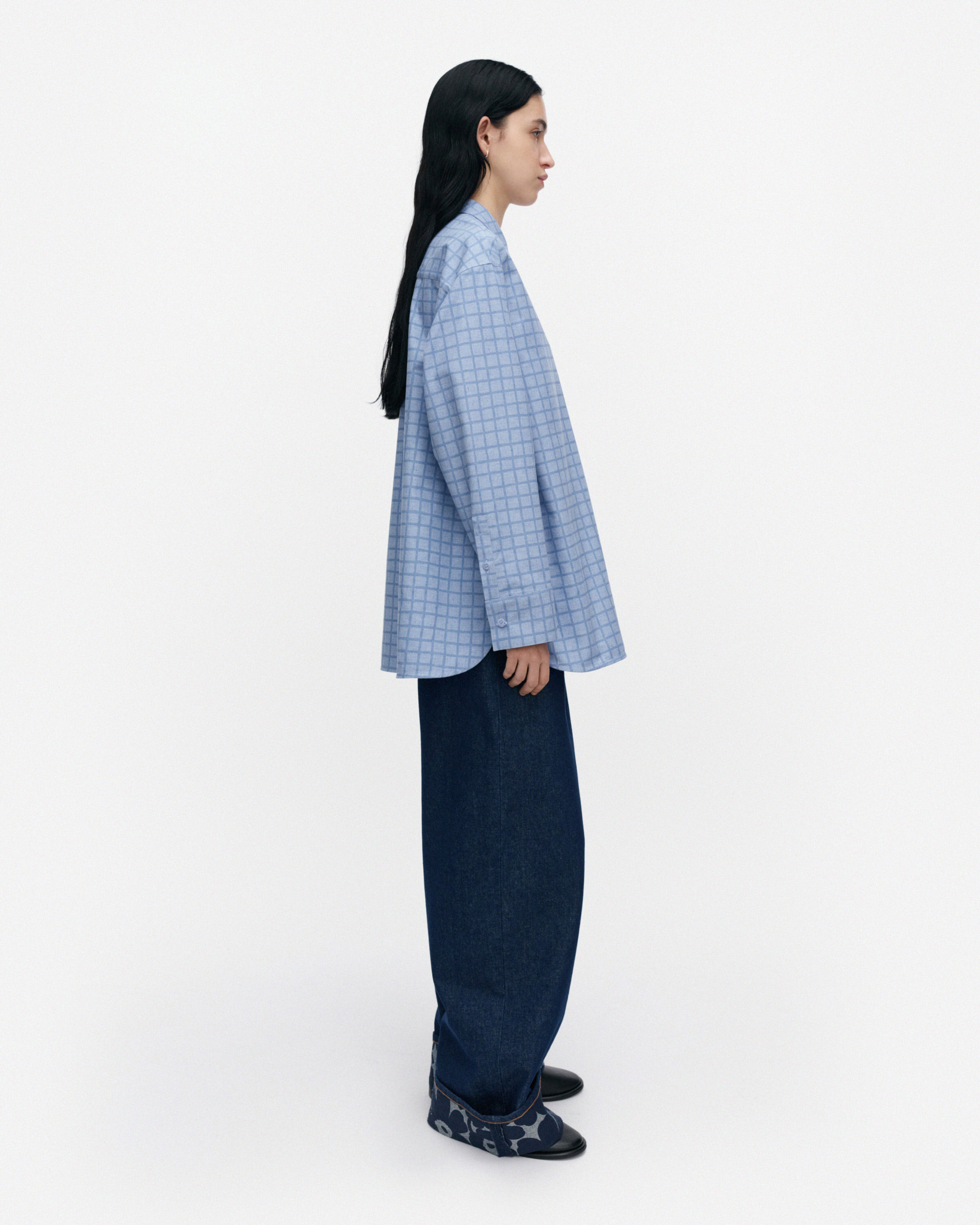 Toistuma Pikku Ruutu, Shirt, light blue, blue,