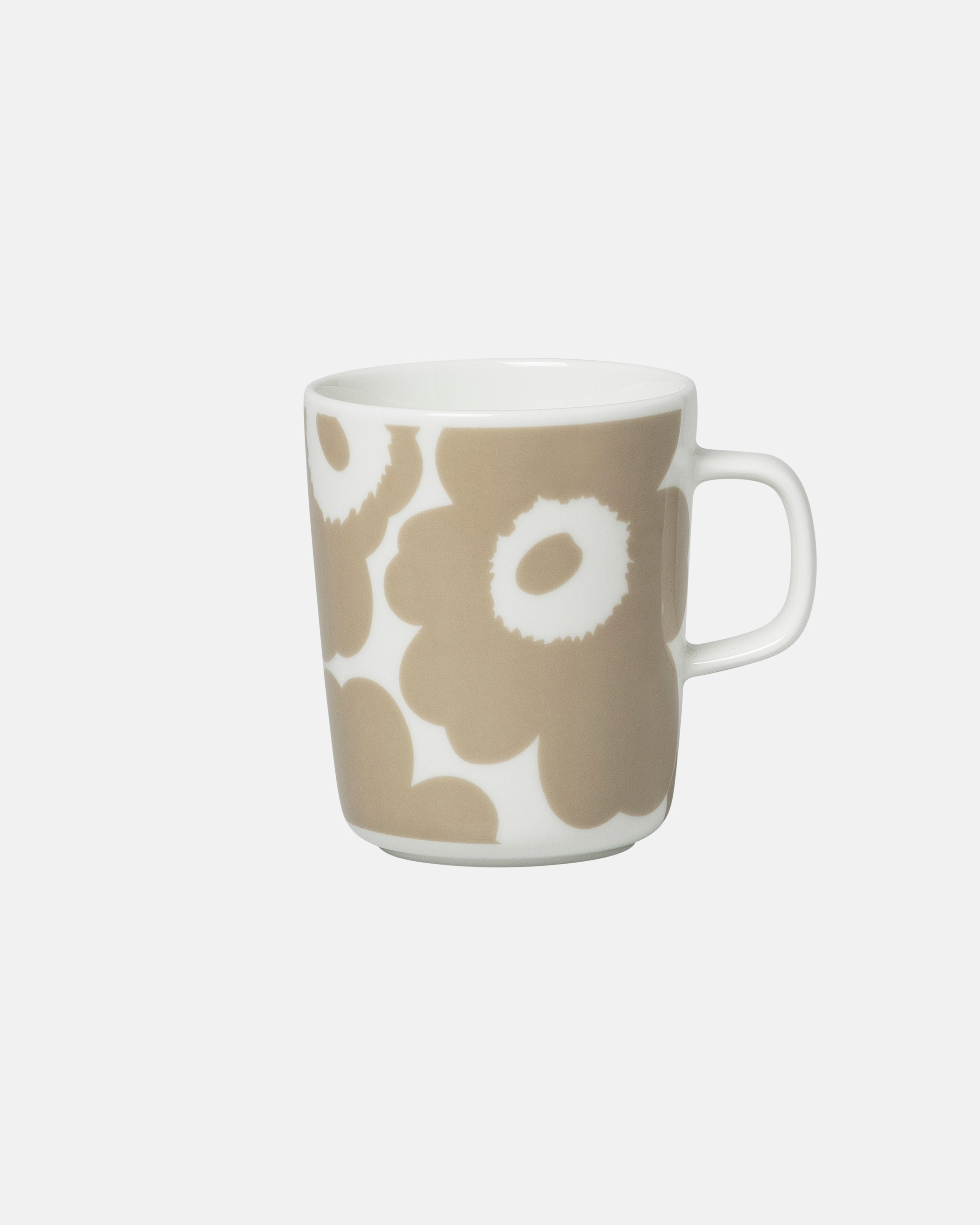 Oiva / Unikko, Mug 2,5dl, white,beige,