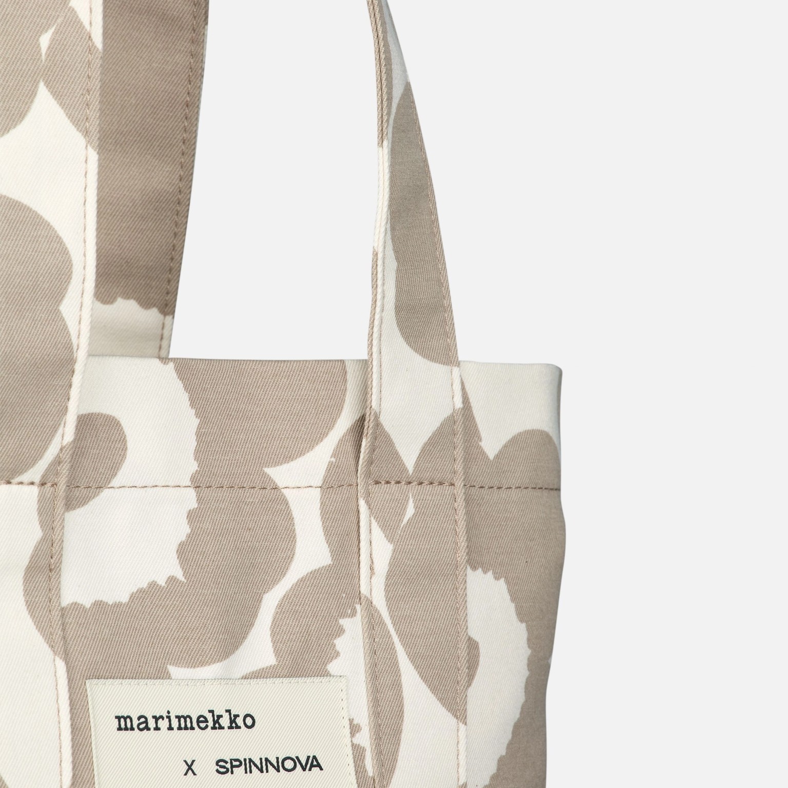 Totebag made partly from Spinnova fiber