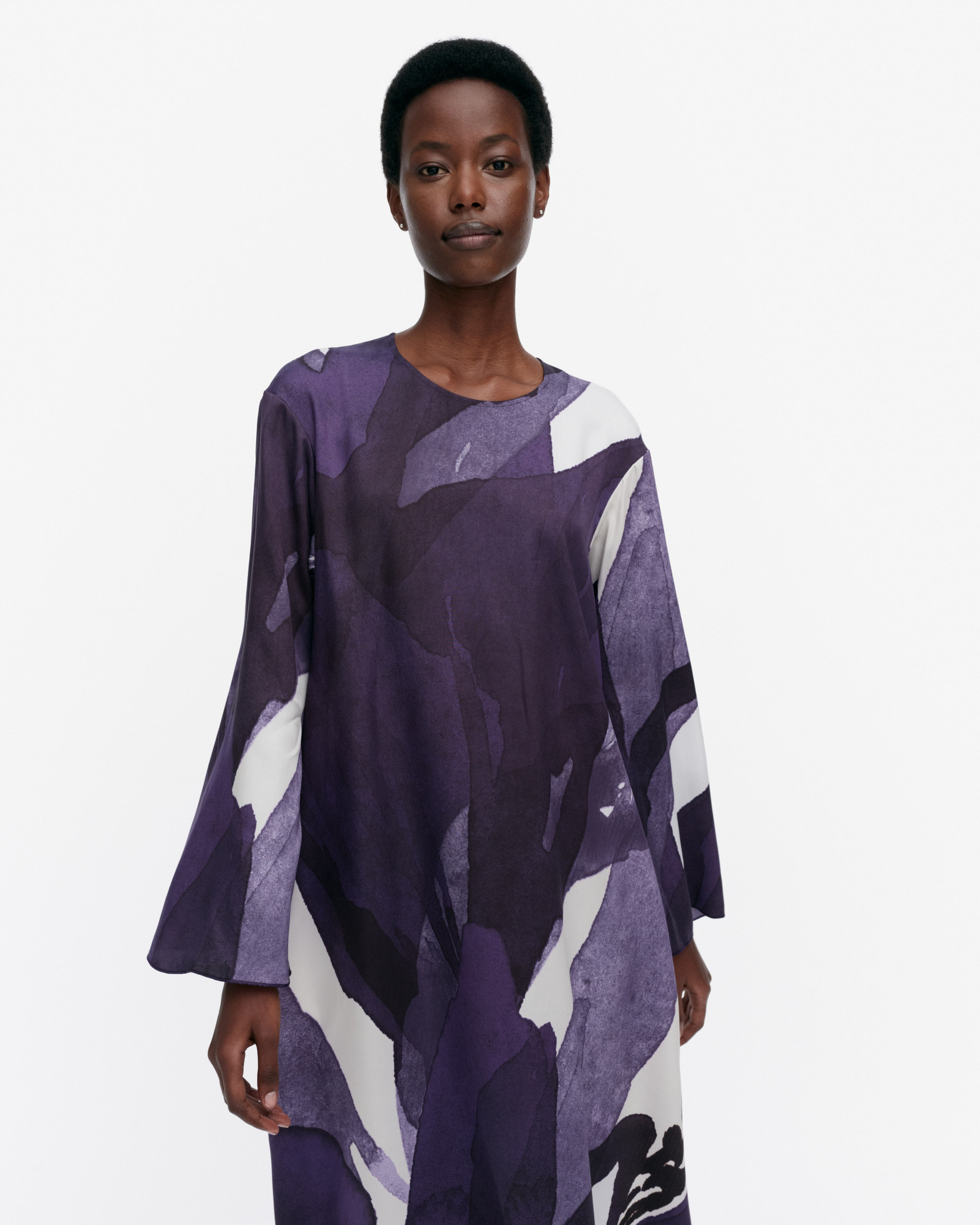 Fluidi Kylmänkukka, Dress, violet, off white,