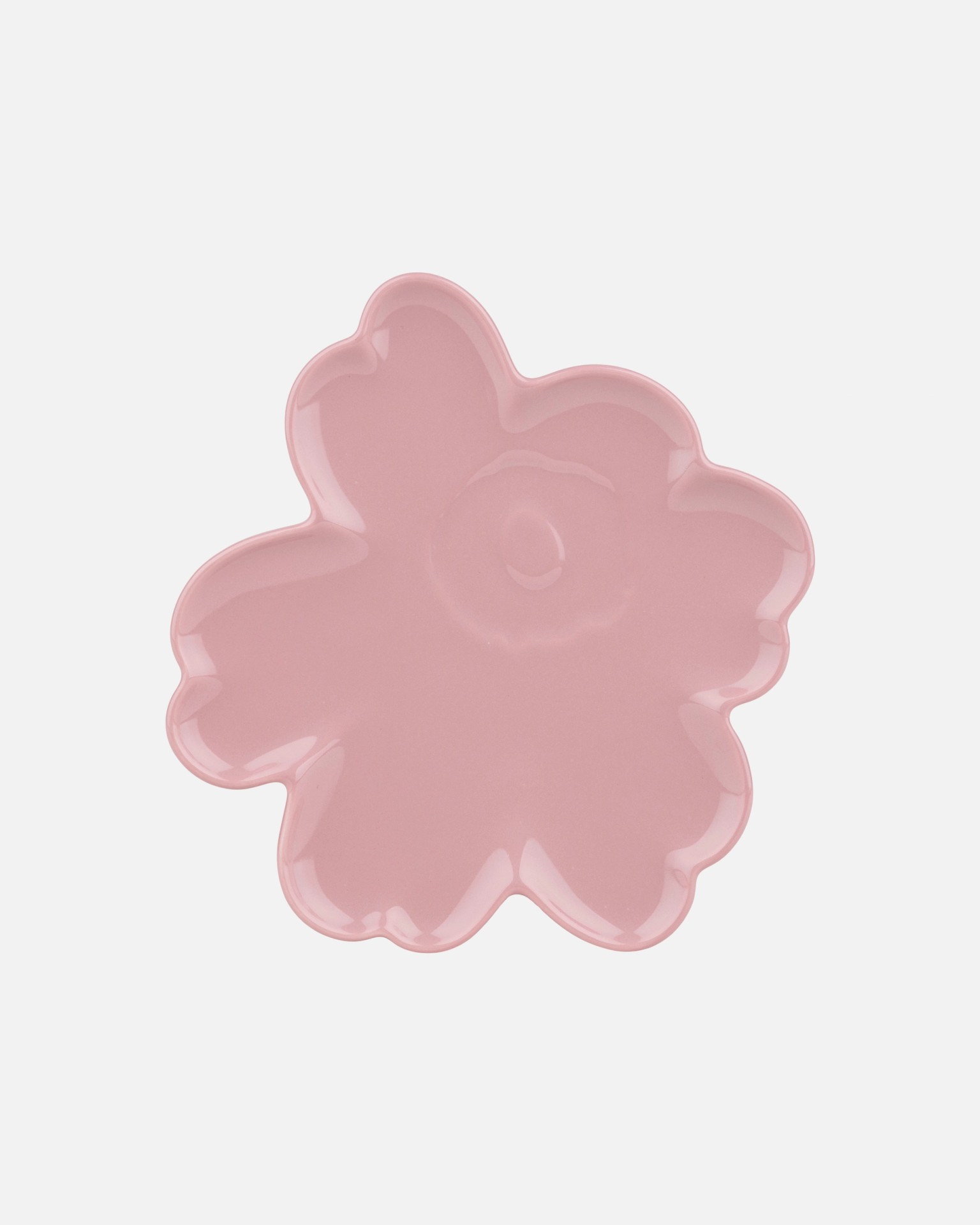 Unikko, Salad plate, pink,