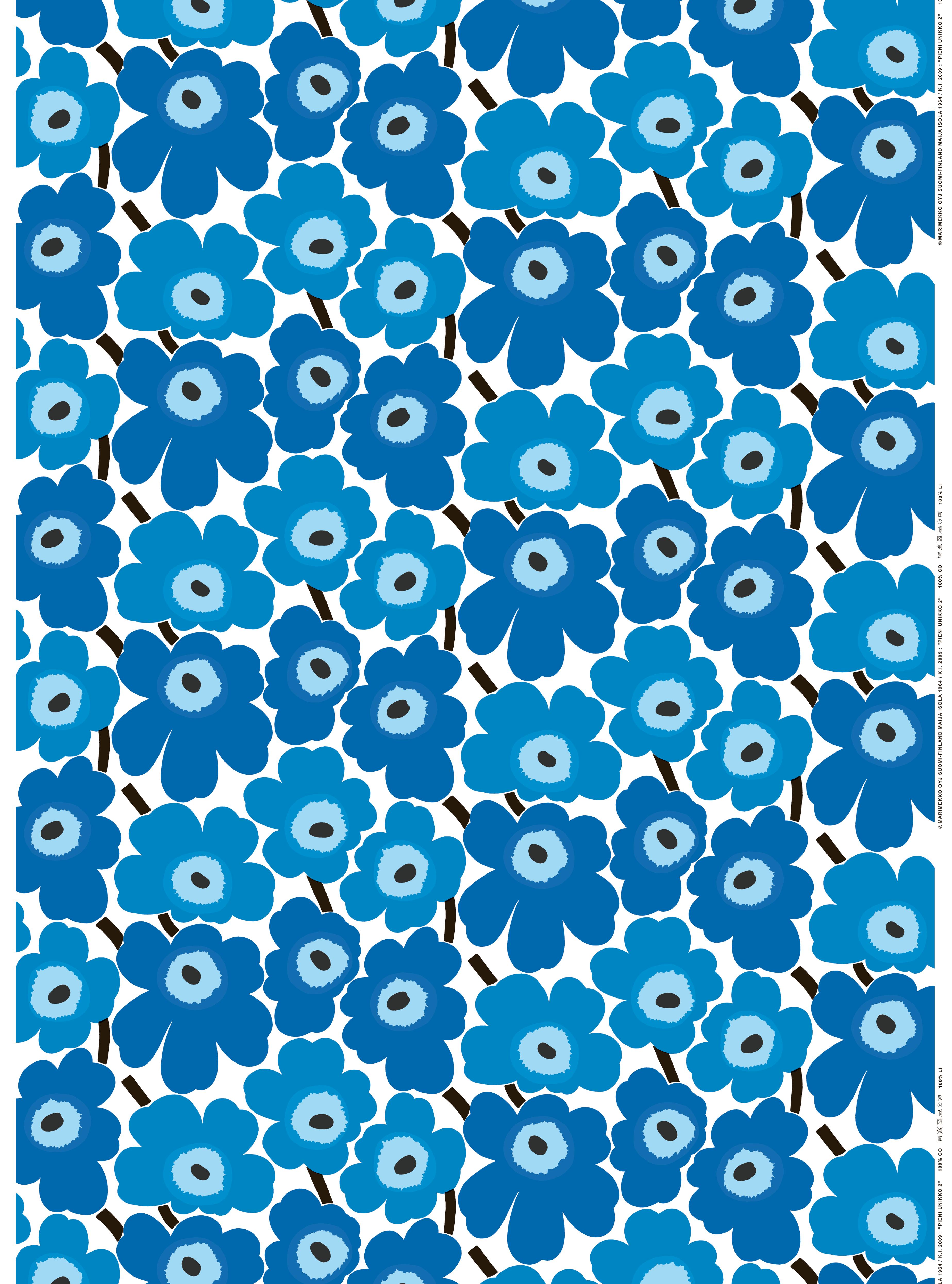 Pieni Unikko Cotton fabric