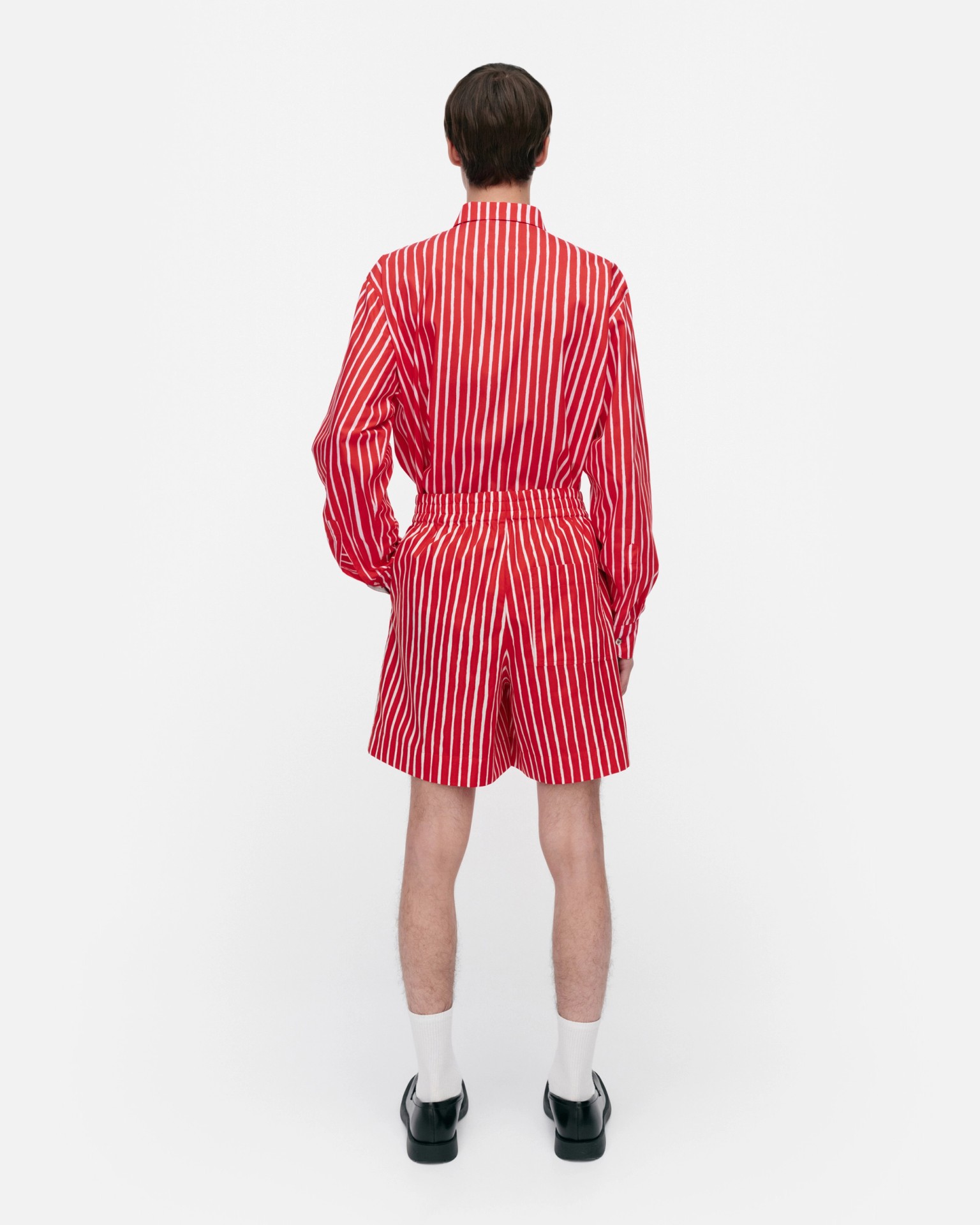 Jokapoika Shorts, Kioski shorts, red, white,