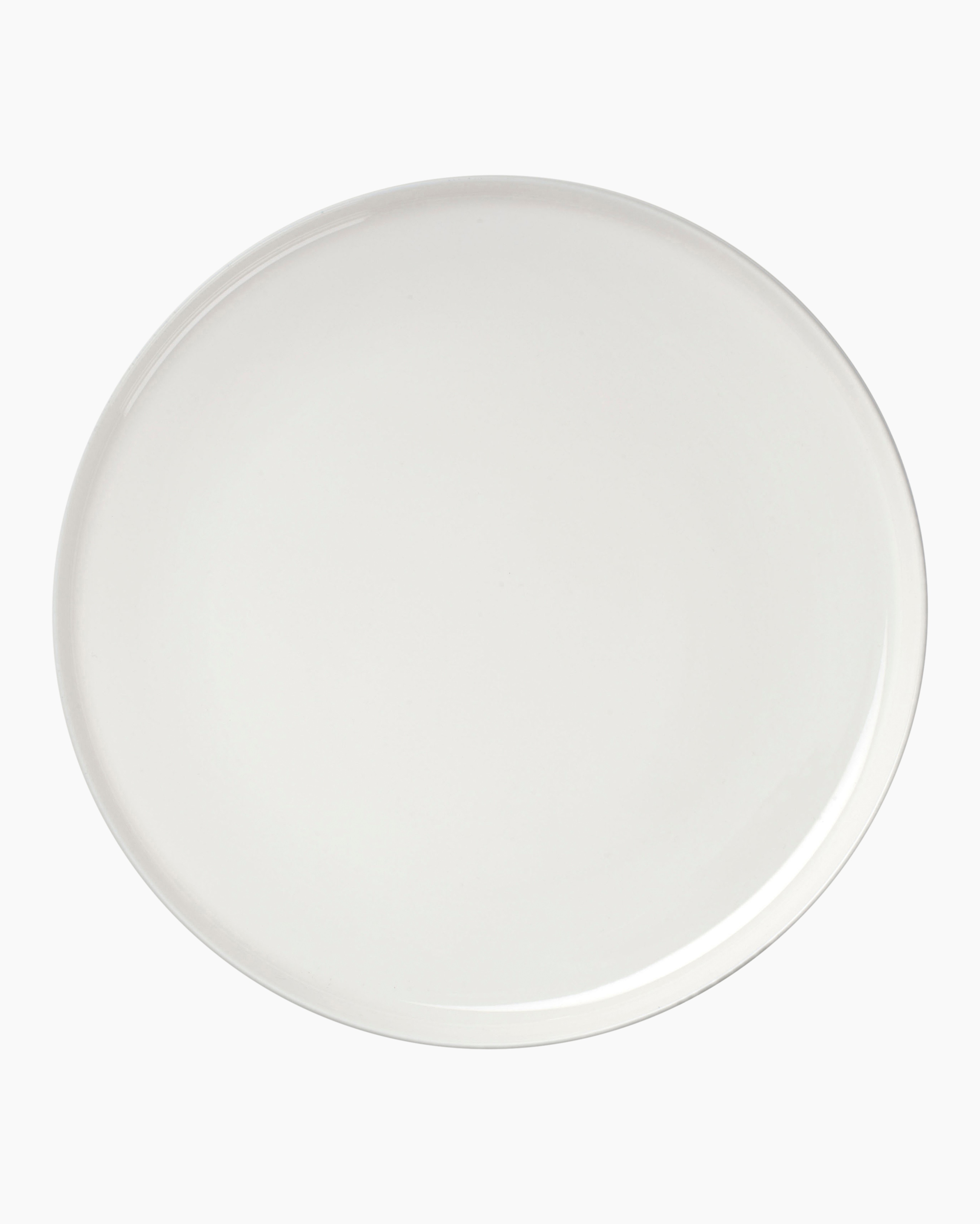 Oiva, Plate 25 cm, white,