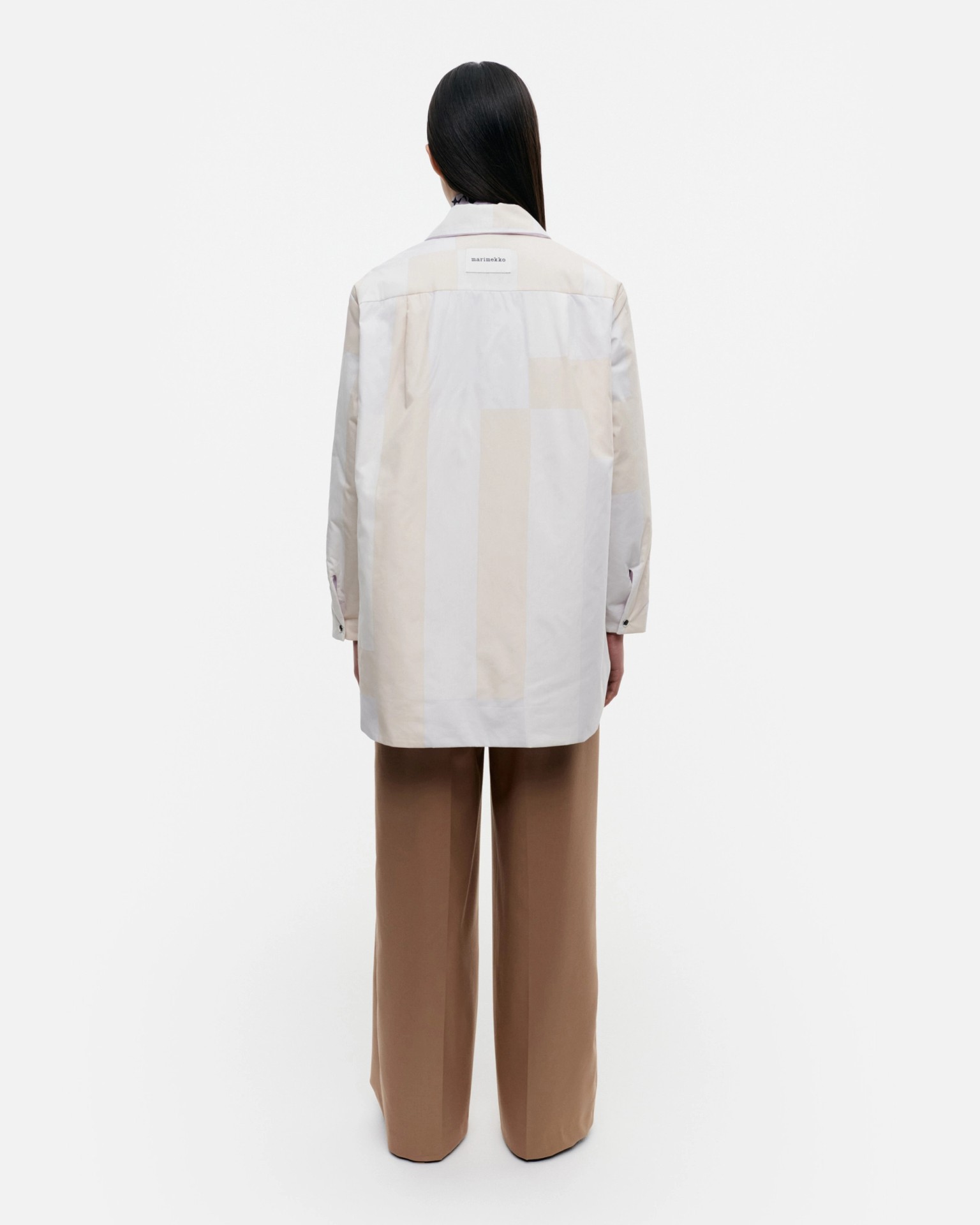 Balanssi Attika, Lightweight padded shirt, off-white, beige,