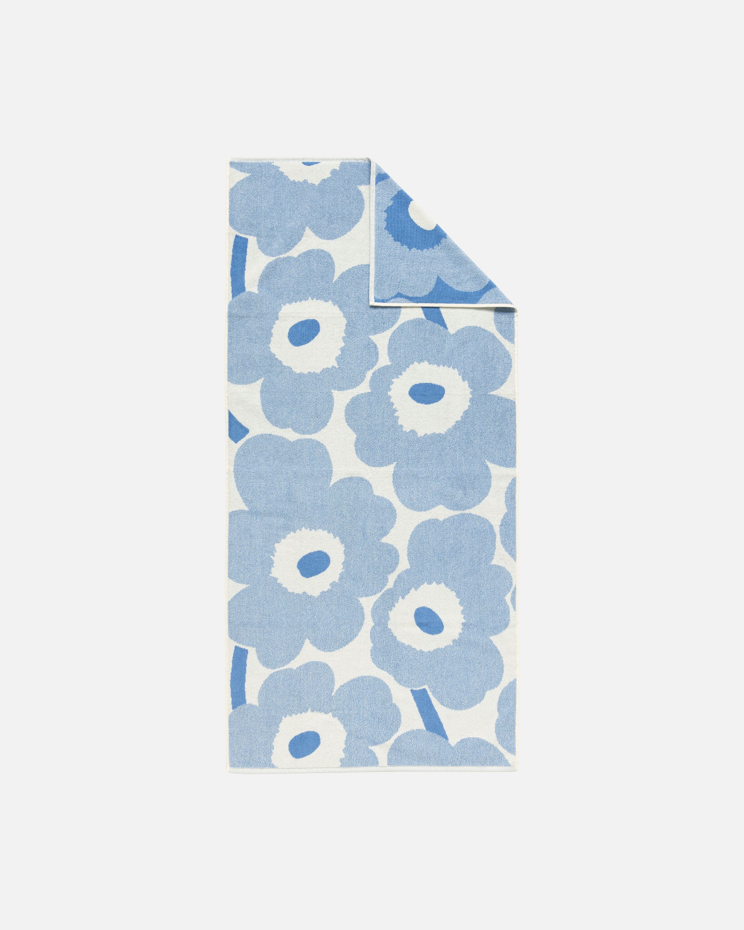 marimekko Beach Towel LOKKIホワイト/ブルー marimekko Beach Towel LOKKIホワイト/ブルー