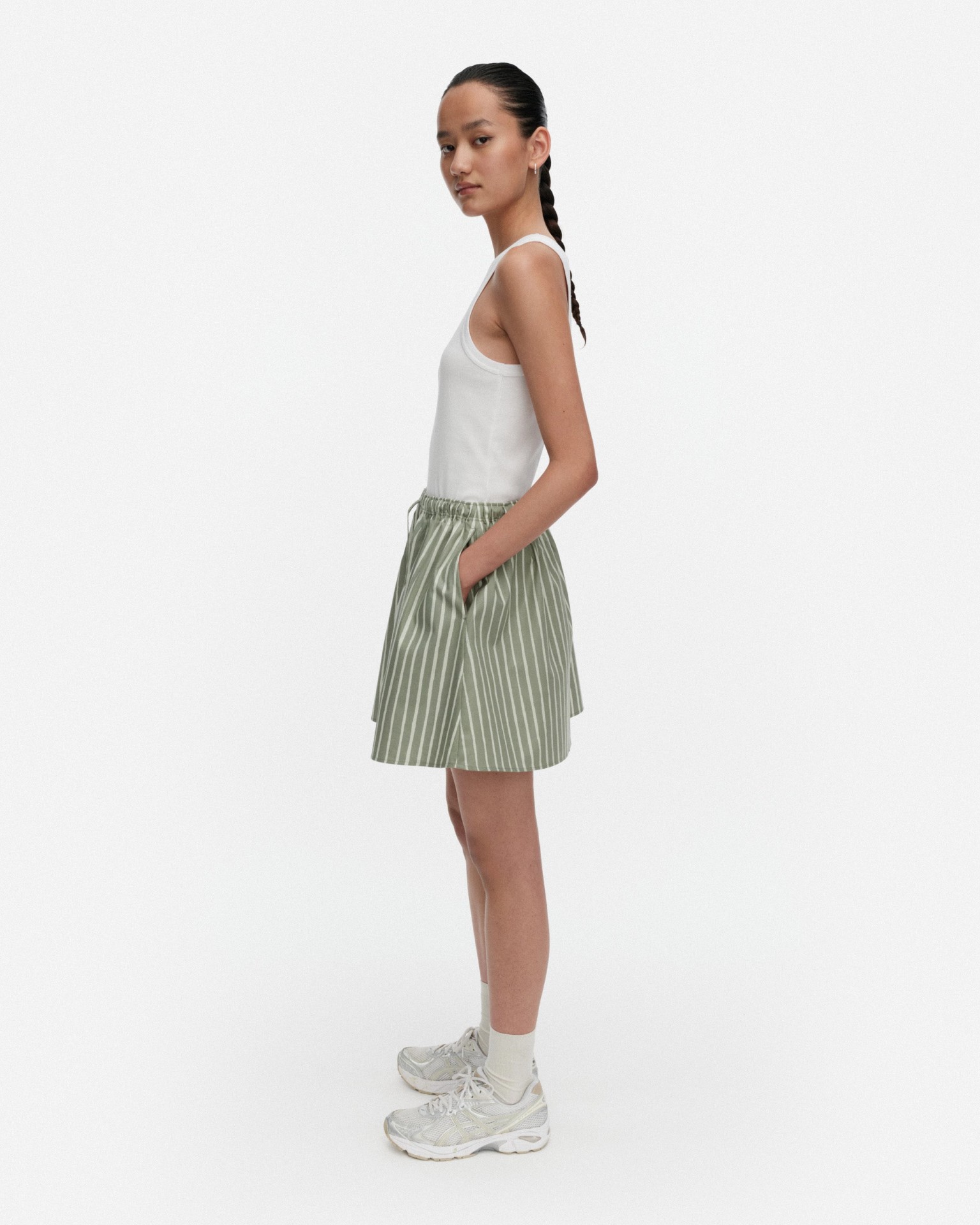 Pelata Piccolo, Kioski skirt, light green, light green,