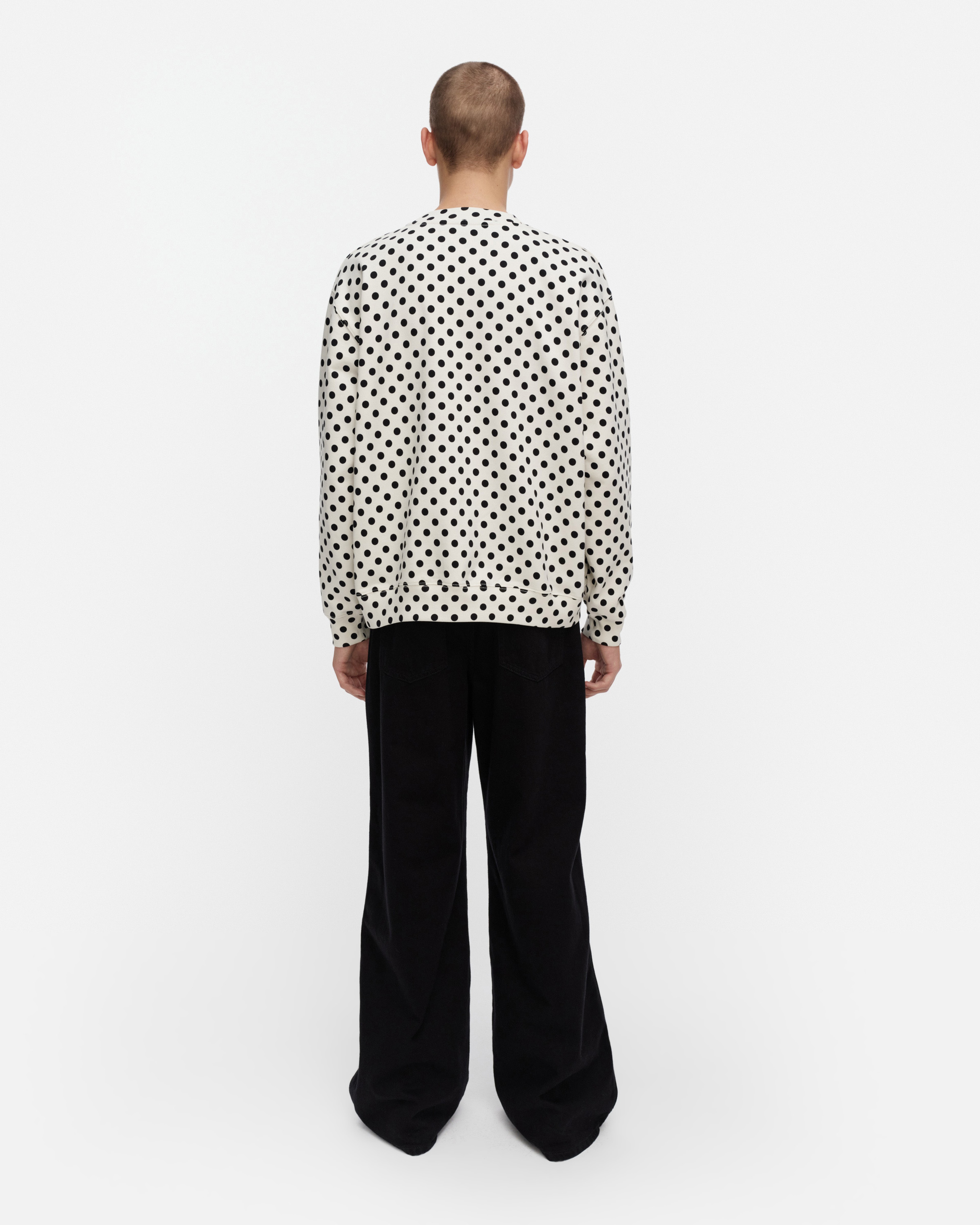 Leiot Pallo, Kioski sweatshirt, off white, black,