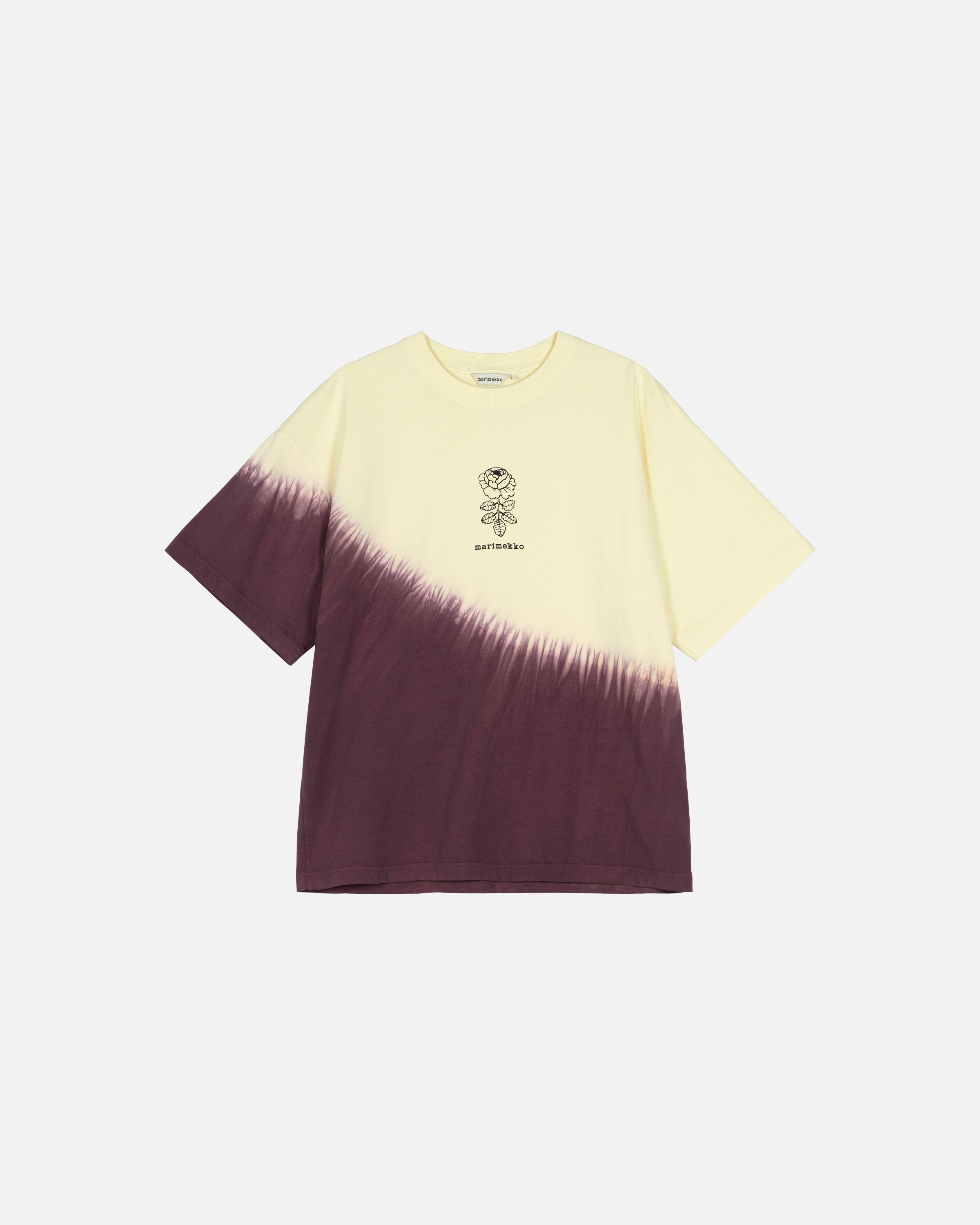 Nopeus Vihkiruusu Placement Kioski t-shirt light yellow, brown