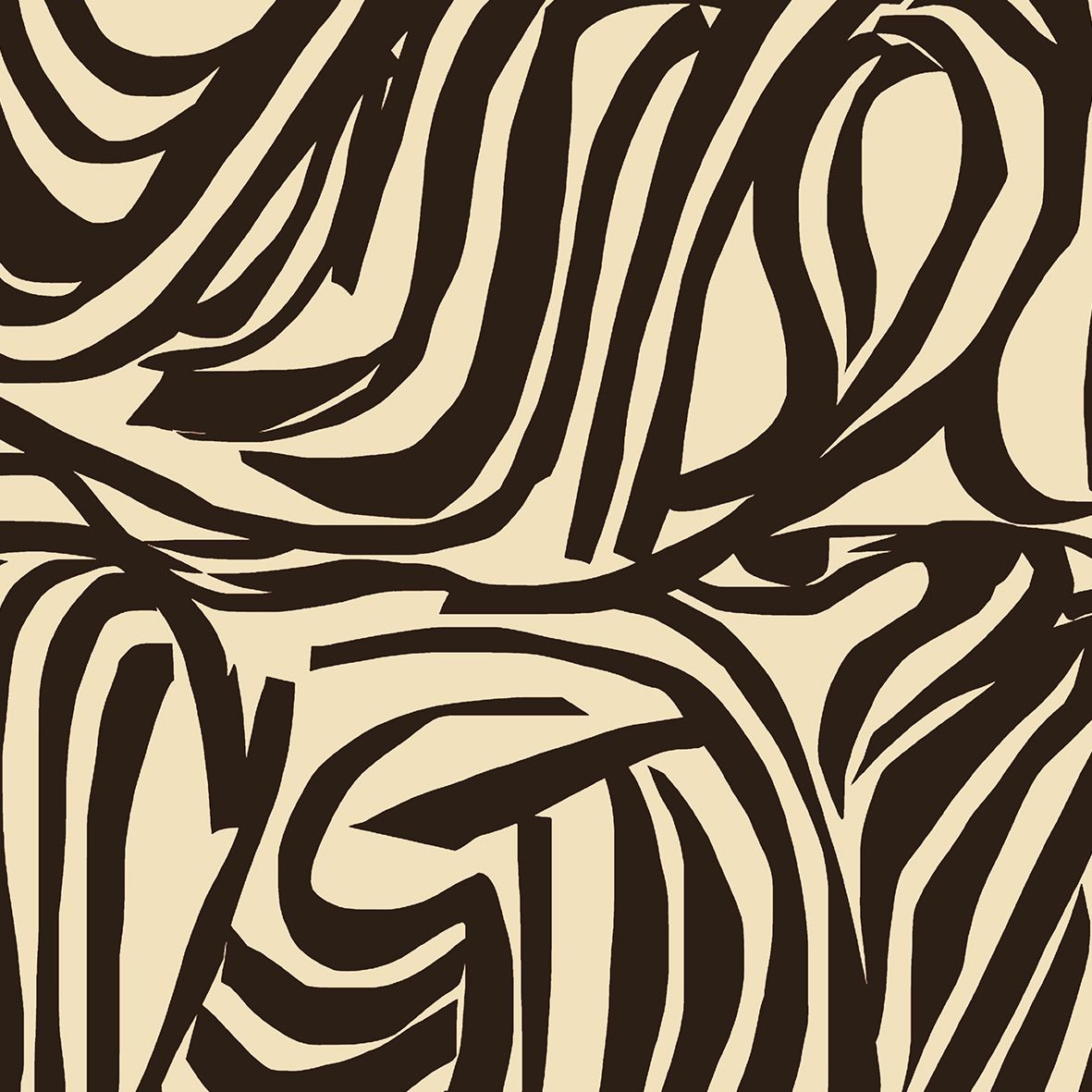 dark brown, off white
