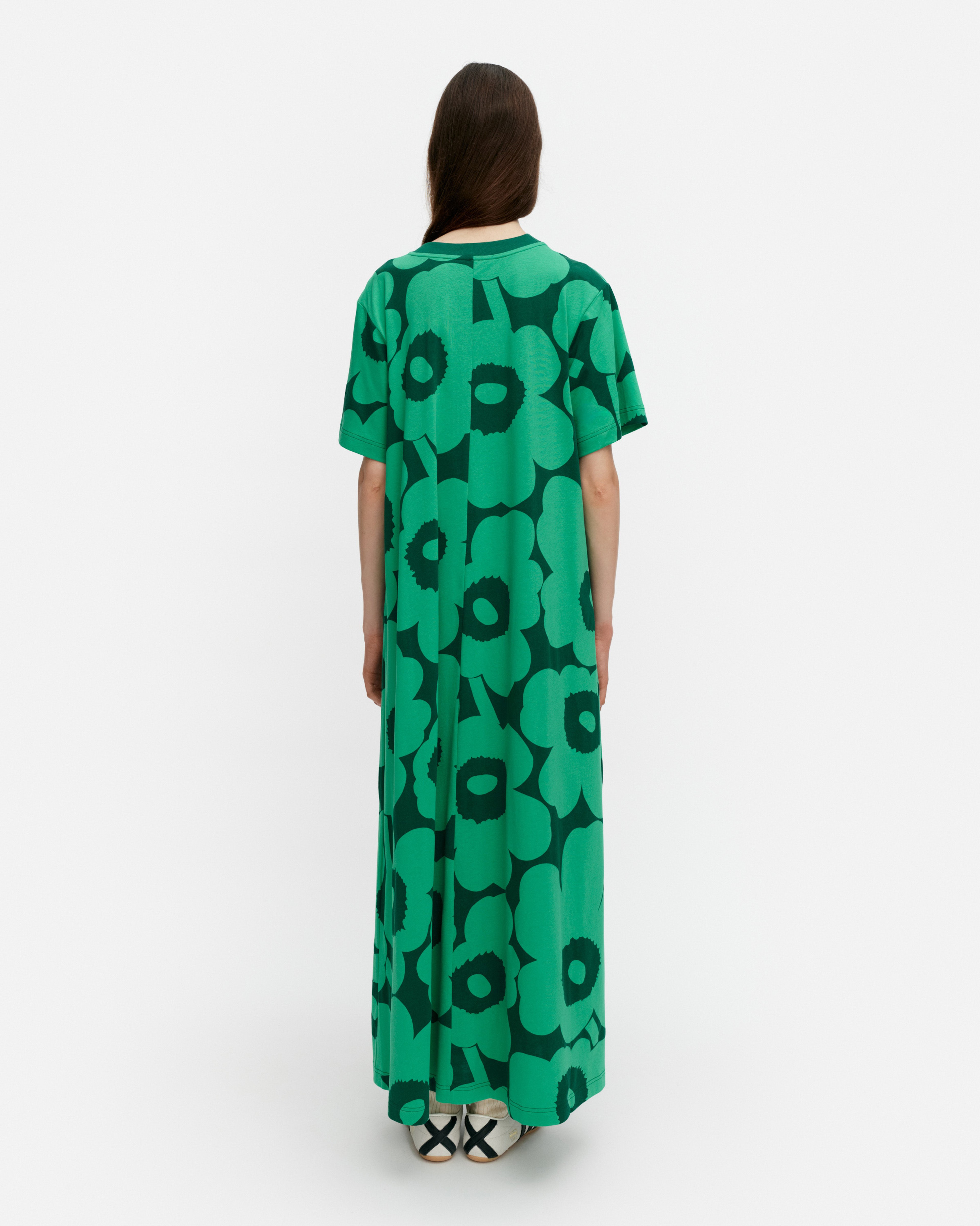 Koostua Unikko, Dress, green, dark green,