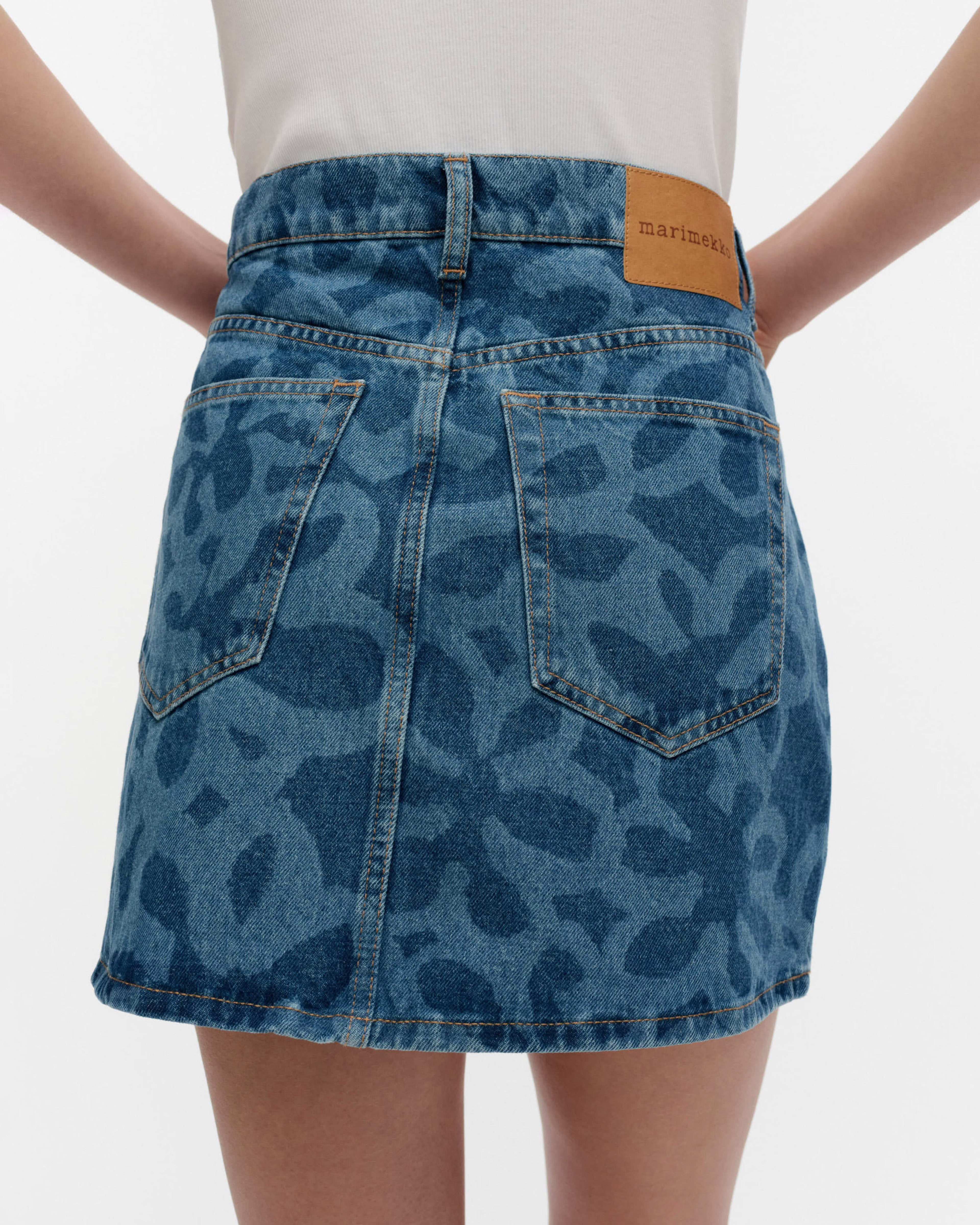 Maridenim Ruudut Kukka Hame