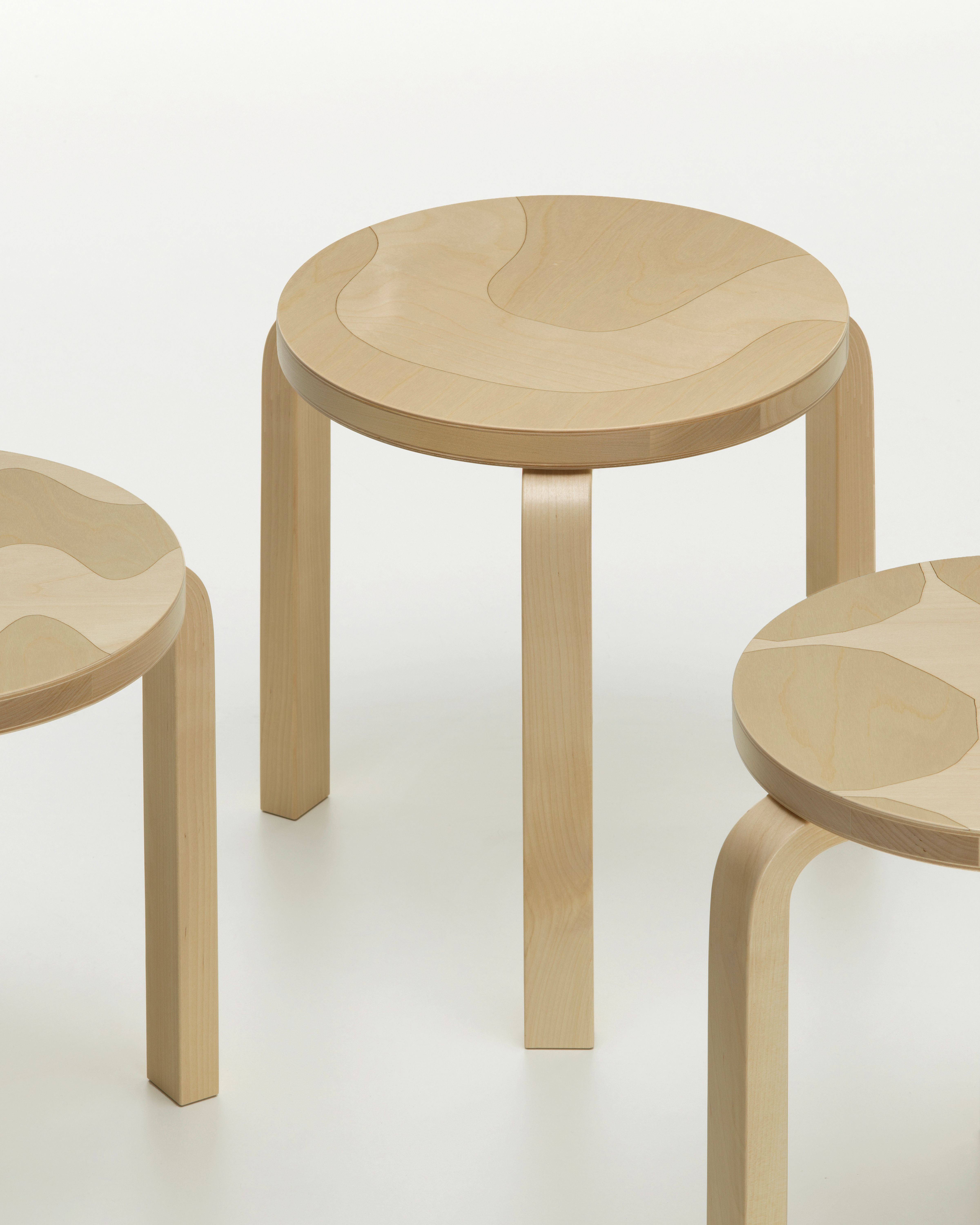 椅子 Artek Stool 60 Limited Edition Marimekko Artek + Marimekko Stool 60 Limited 90th Anniversary Edition
