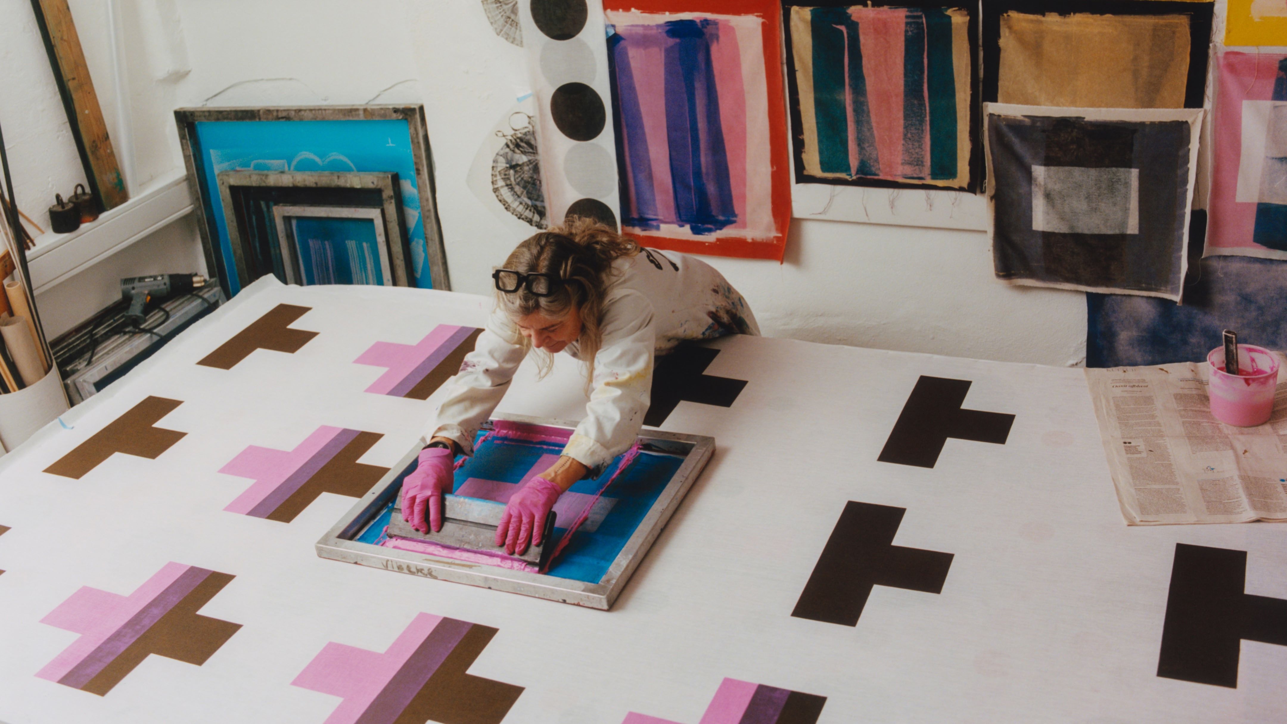 Artist in residence Vibeke Rohland