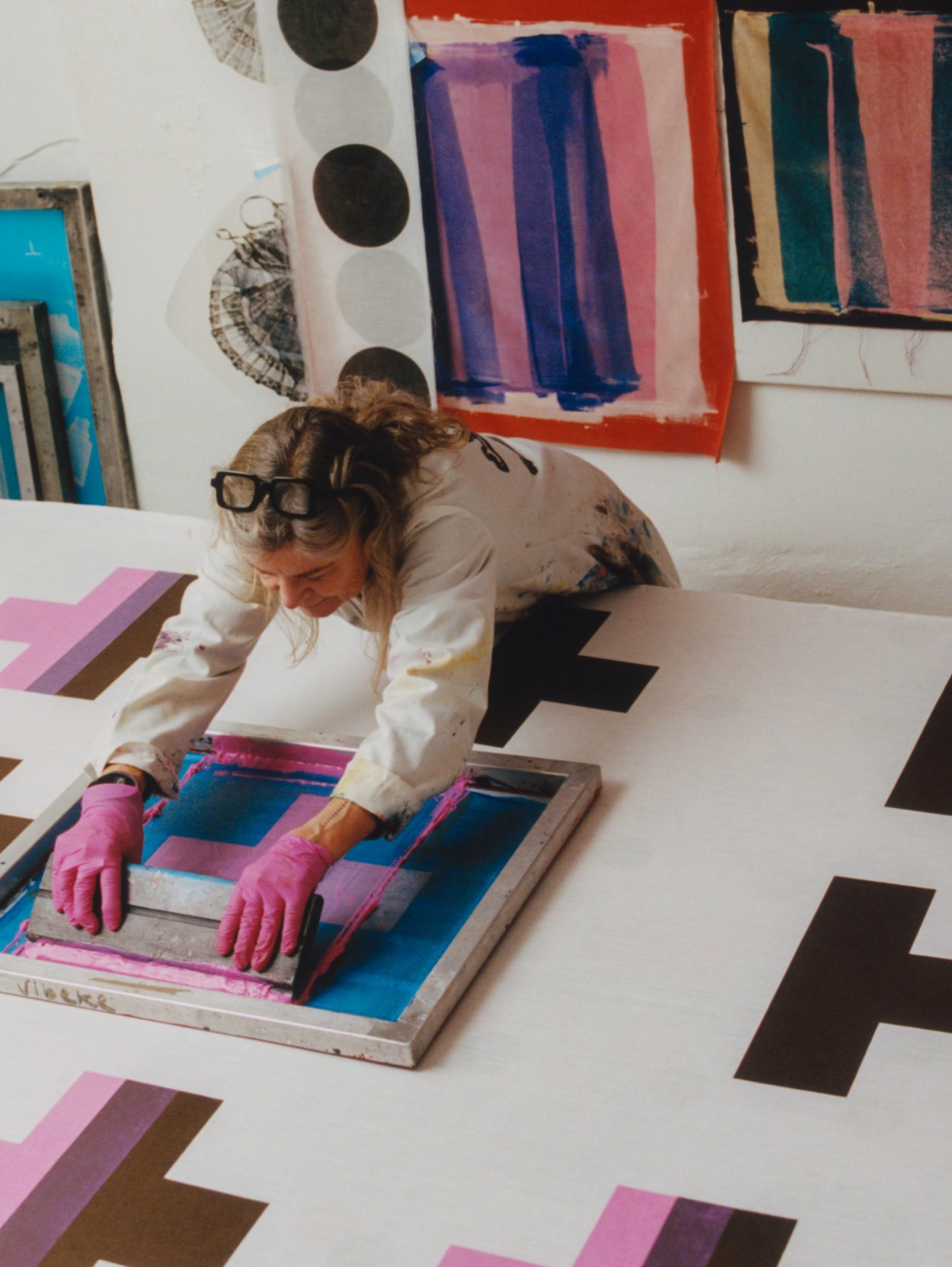 Artist in residence Vibeke Rohland