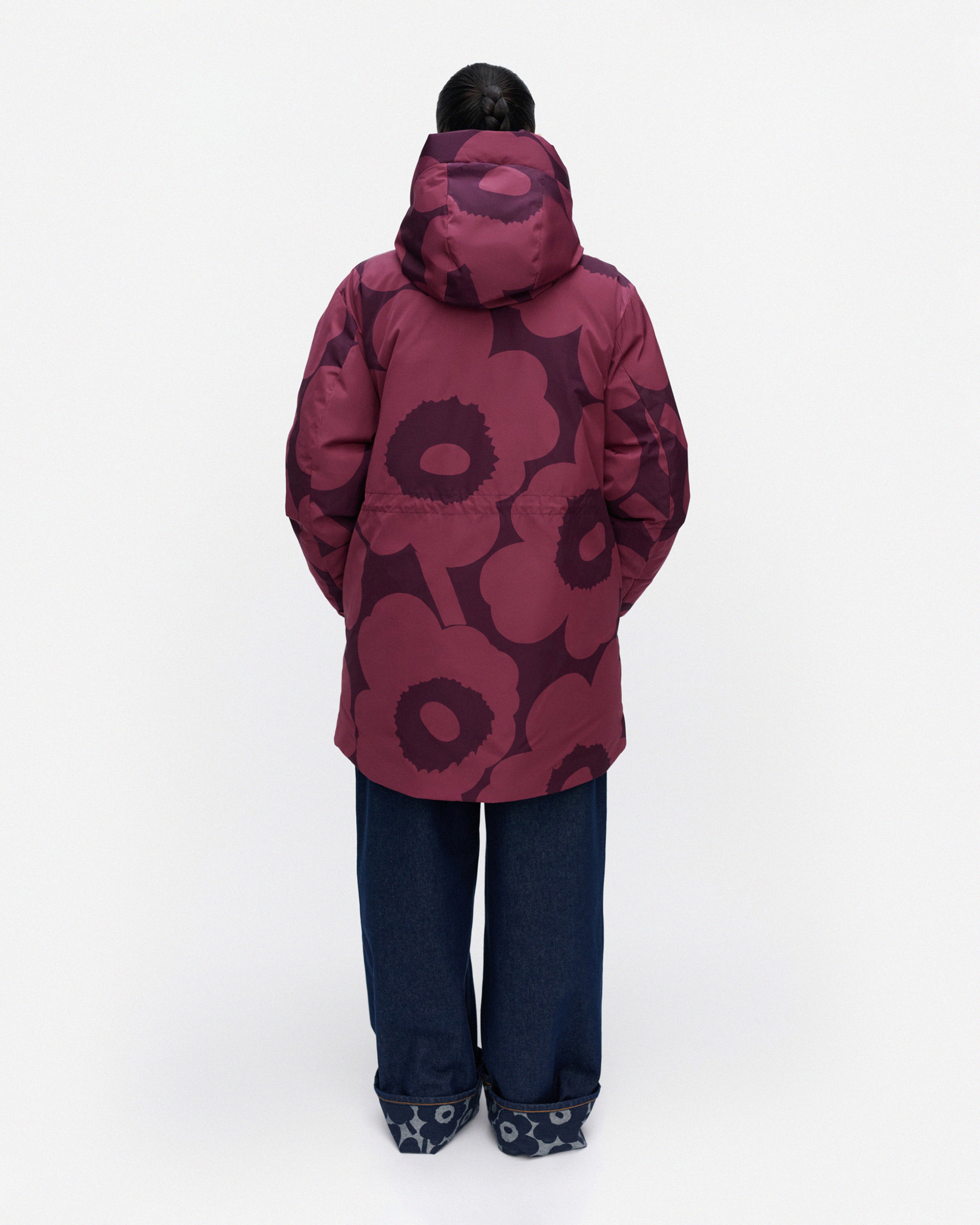Käännös Unikko, Coat, dark rose, dark purple,