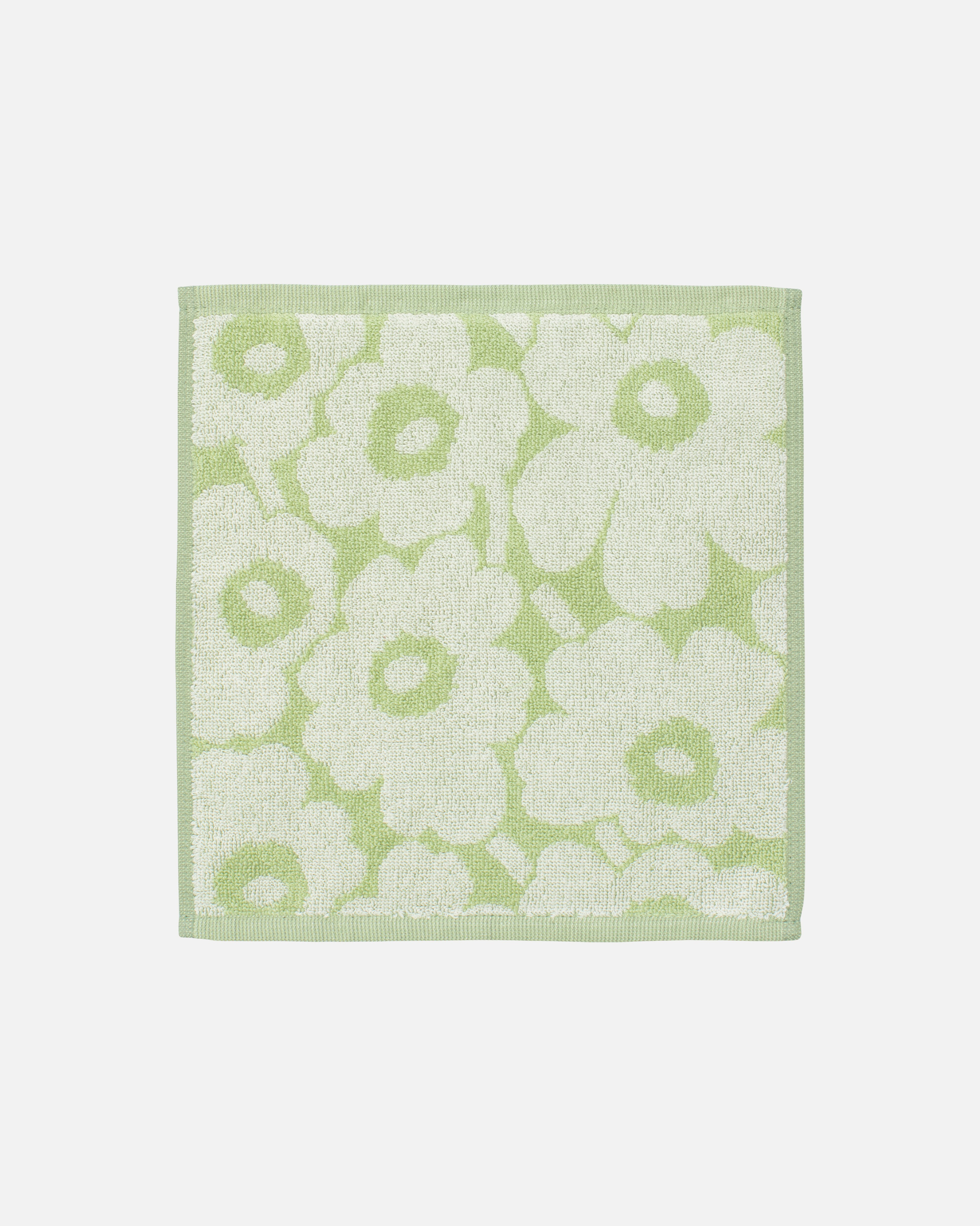 Mini Unikko, Mini-Handtuch 26 x 26 cm, Weiß, Birne,