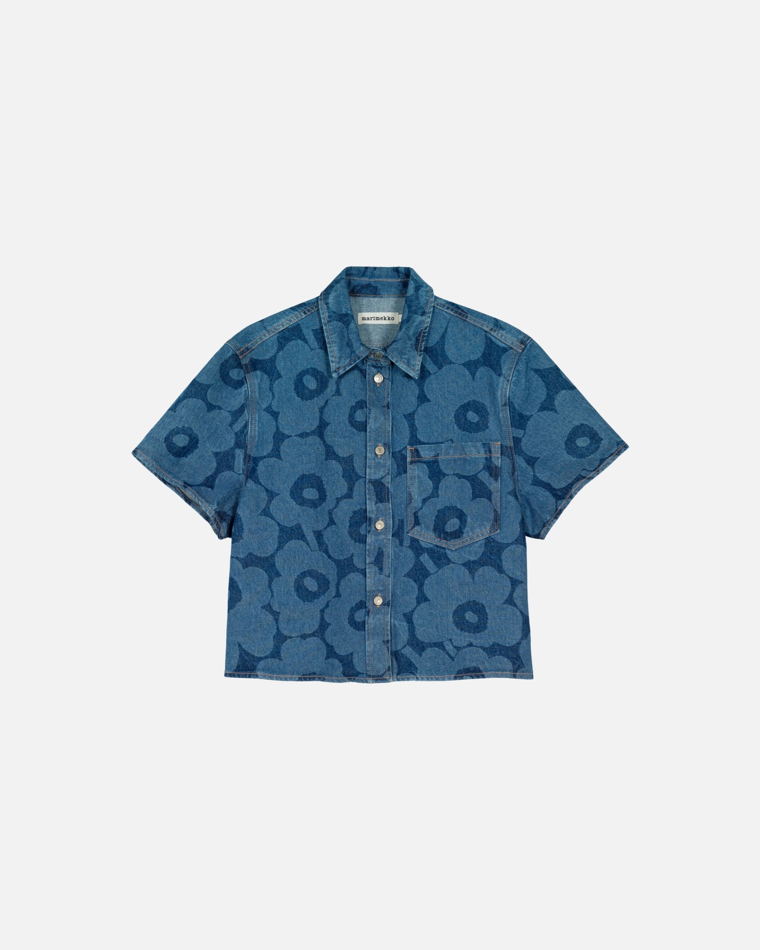 Maridenim Kuvata Unikko, Shirt, mid indigo,