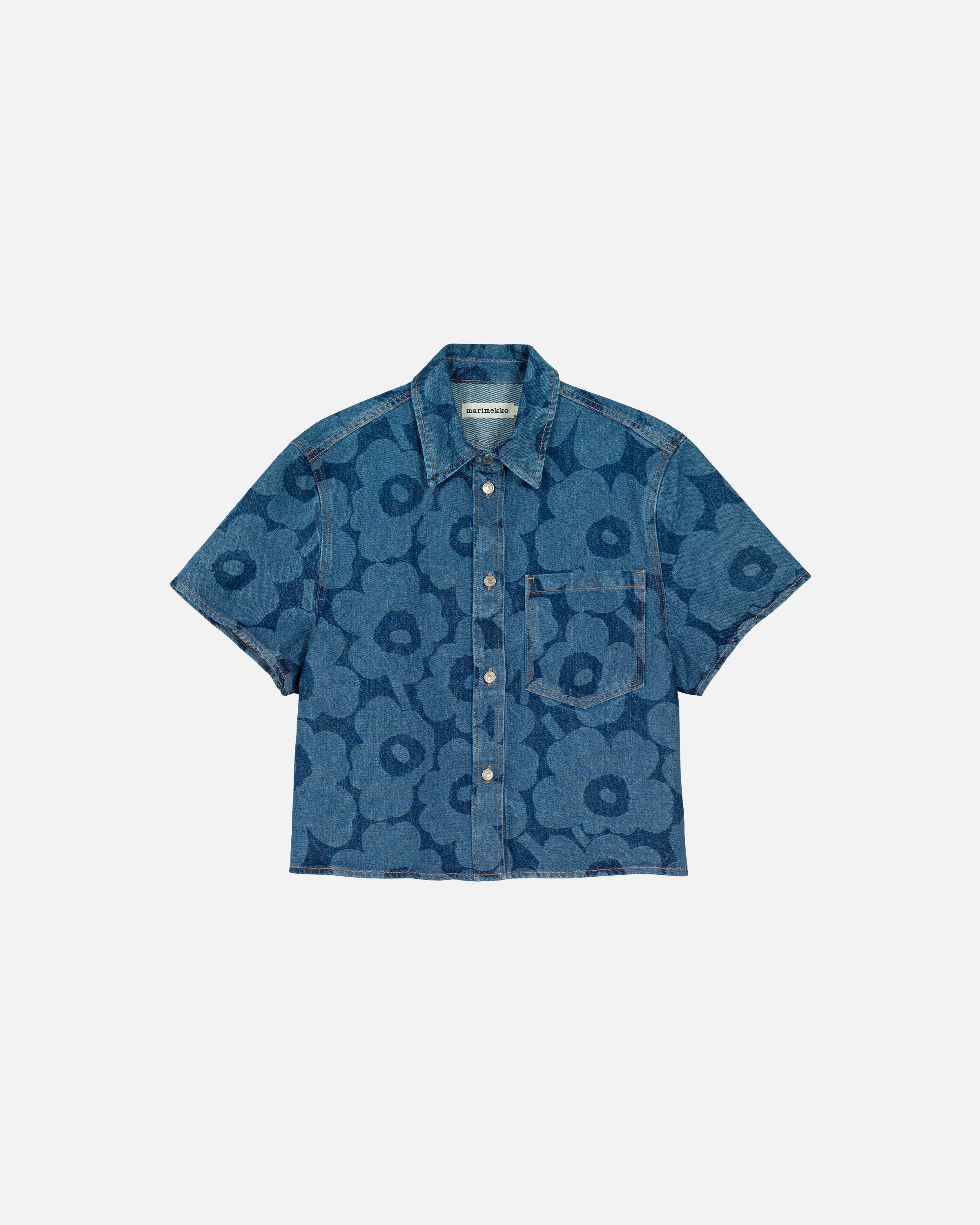 Maridenim Kuvata Unikko, Shirt, mid indigo,