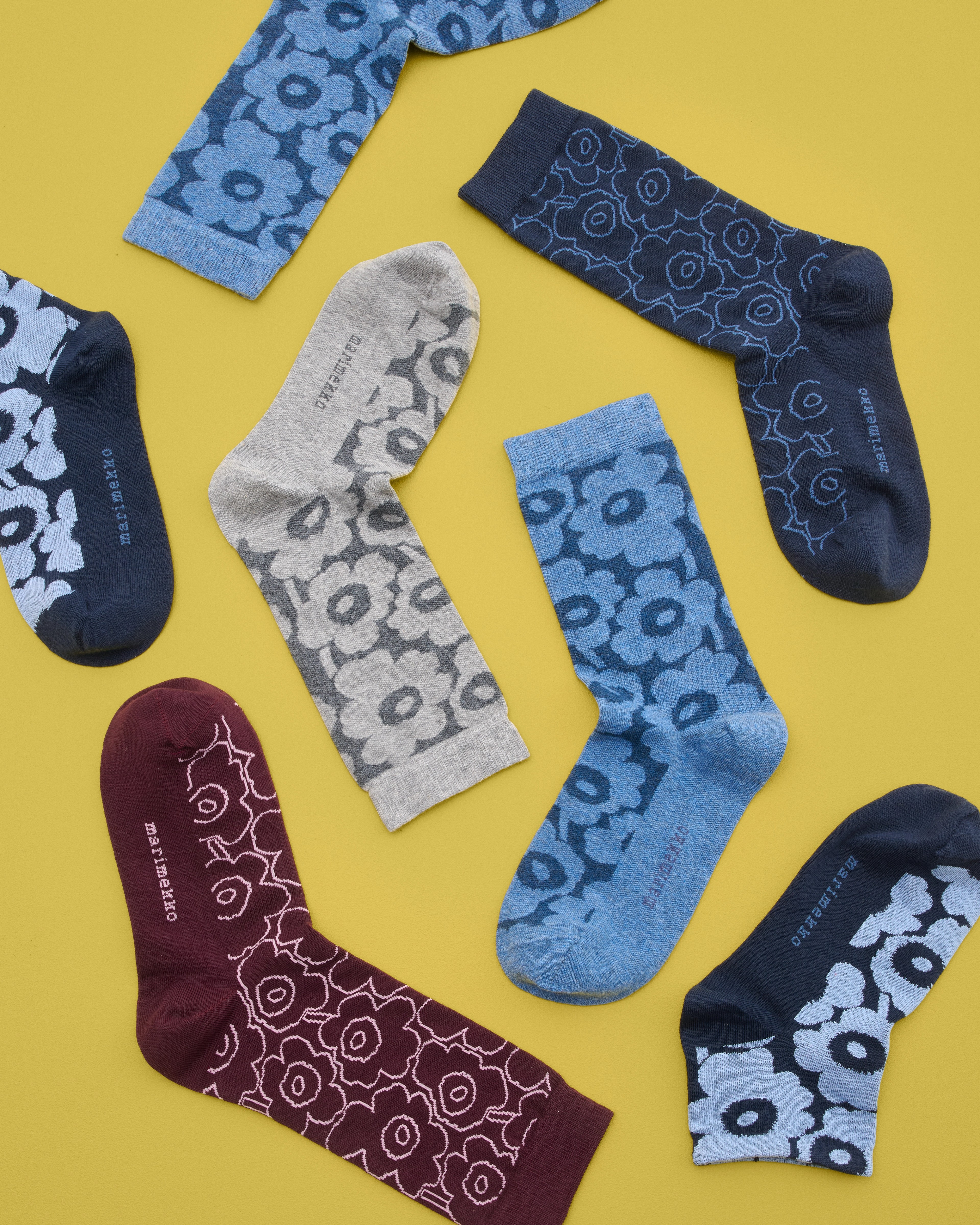 Linjaus Unikko melange Socks
