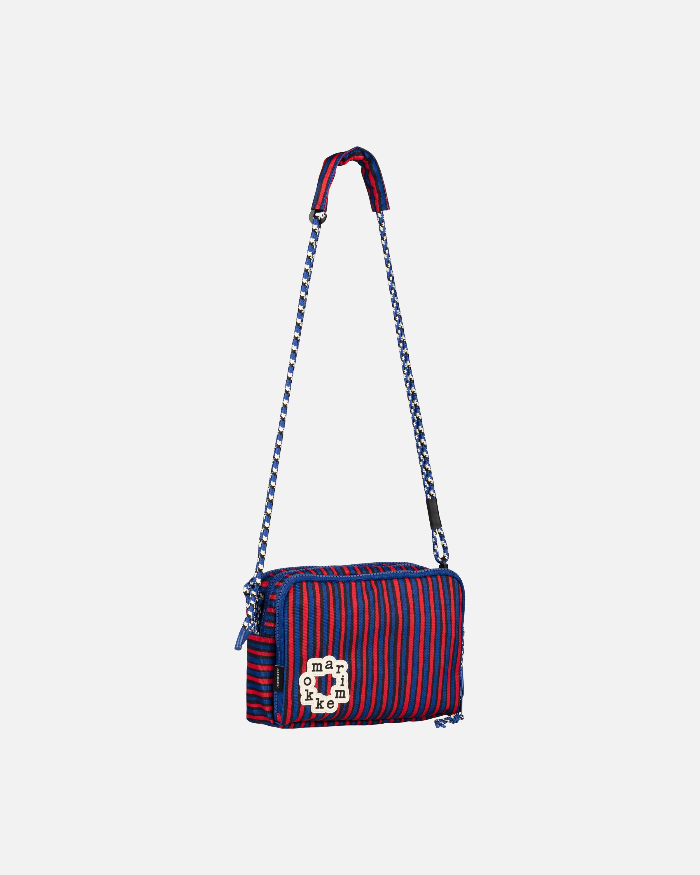 Kavari Piccolo Kioski shoulder bag blue, red | Marimekko