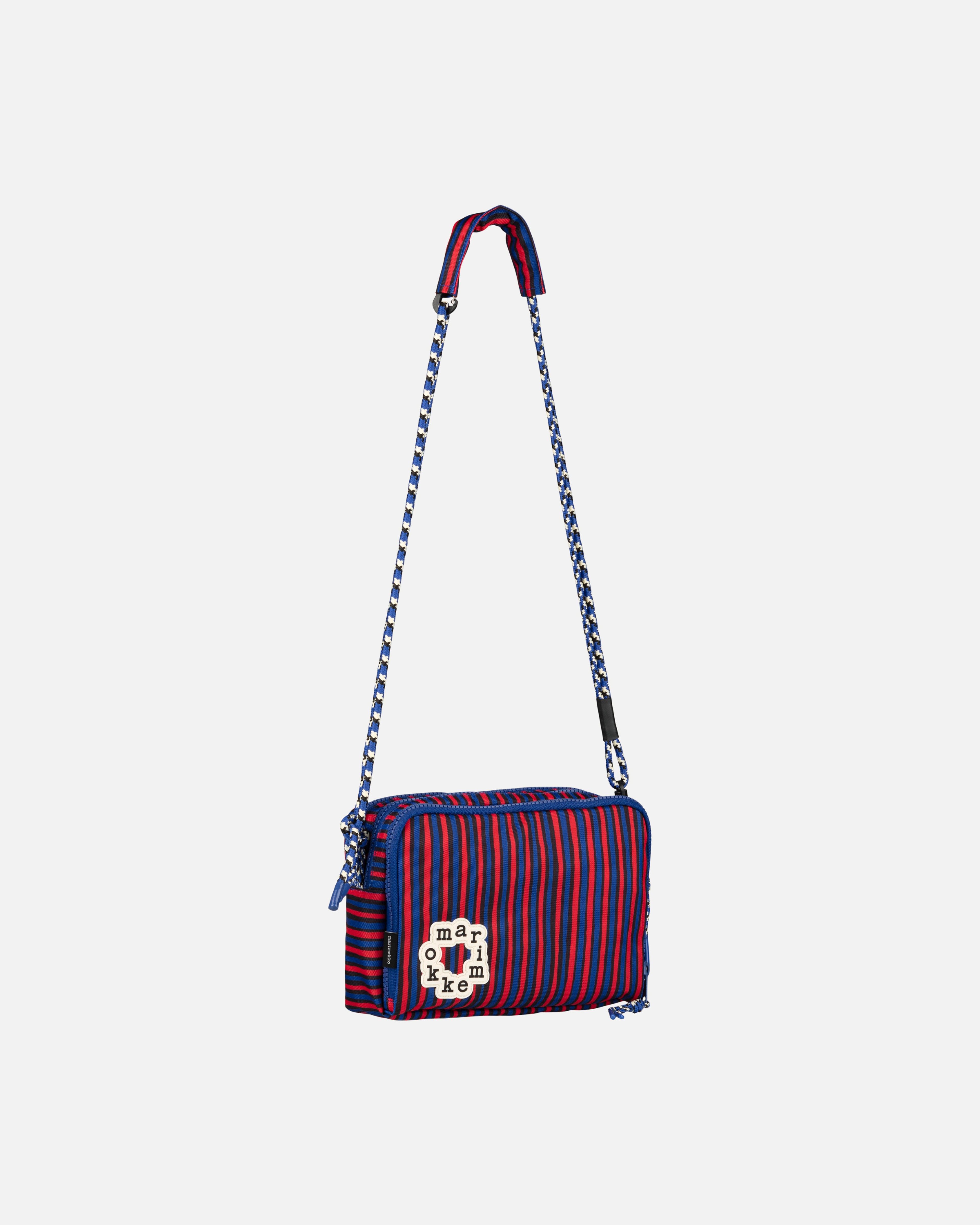 Kavari Piccolo, Kioski shoulder bag, blue, red,