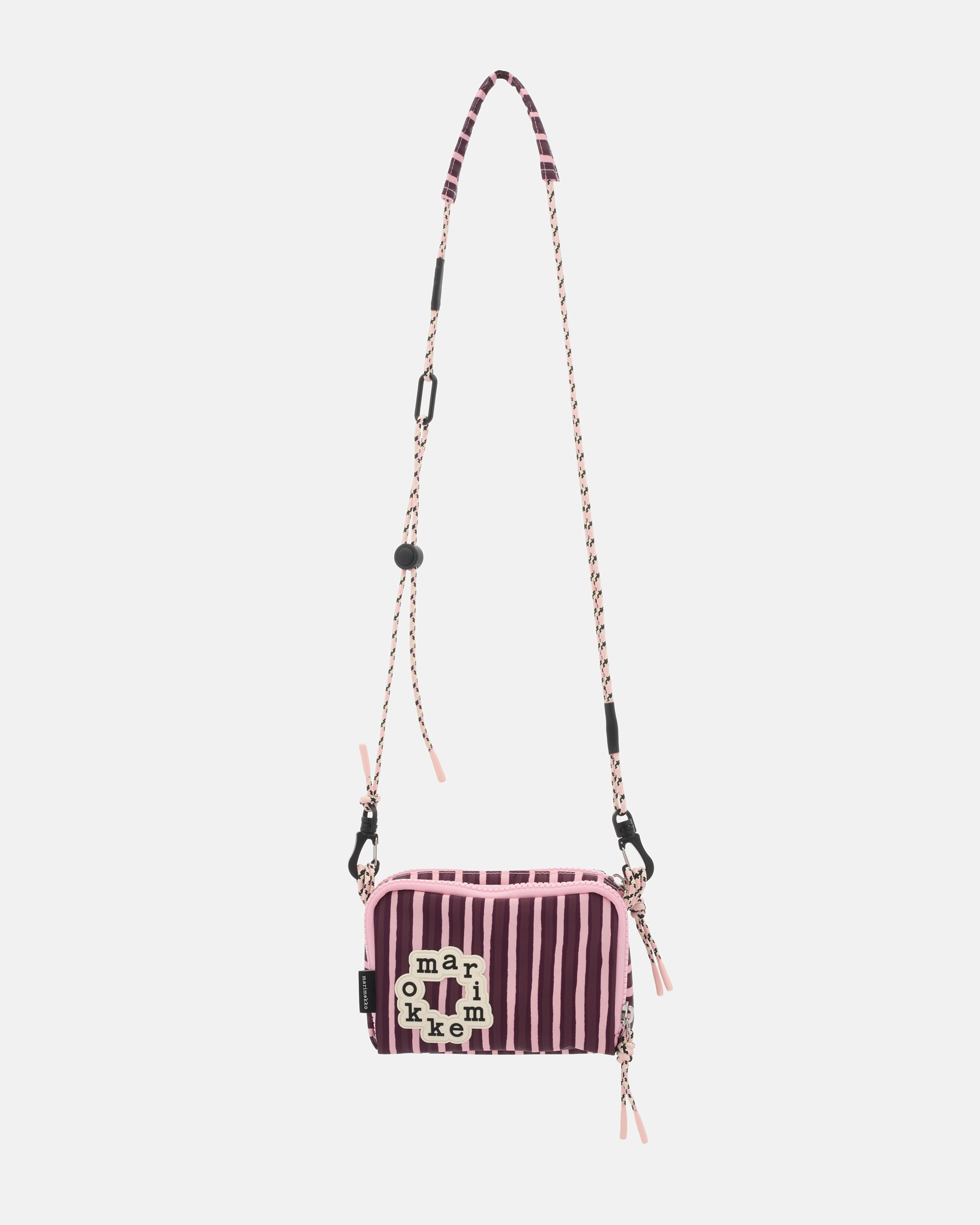 Iloisa Piccolo, Kioski Bag, dark purple, light pink,
