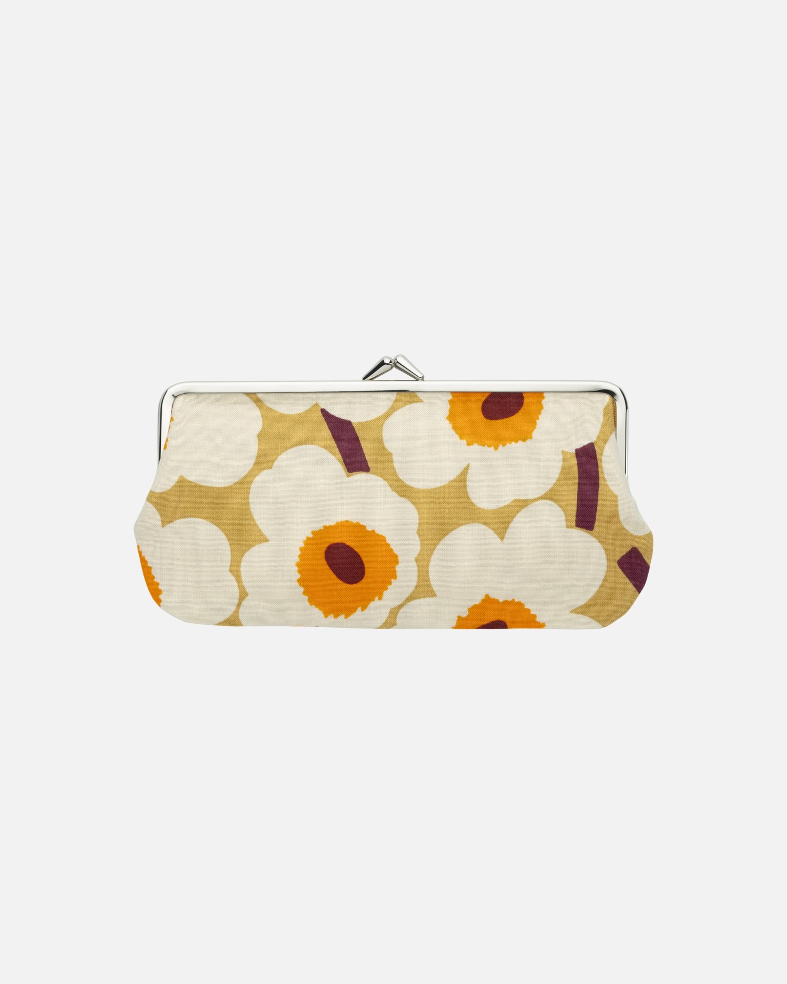 Mini Unikko Silmälasikukkaro, Purse, caramel,cream,warm or,