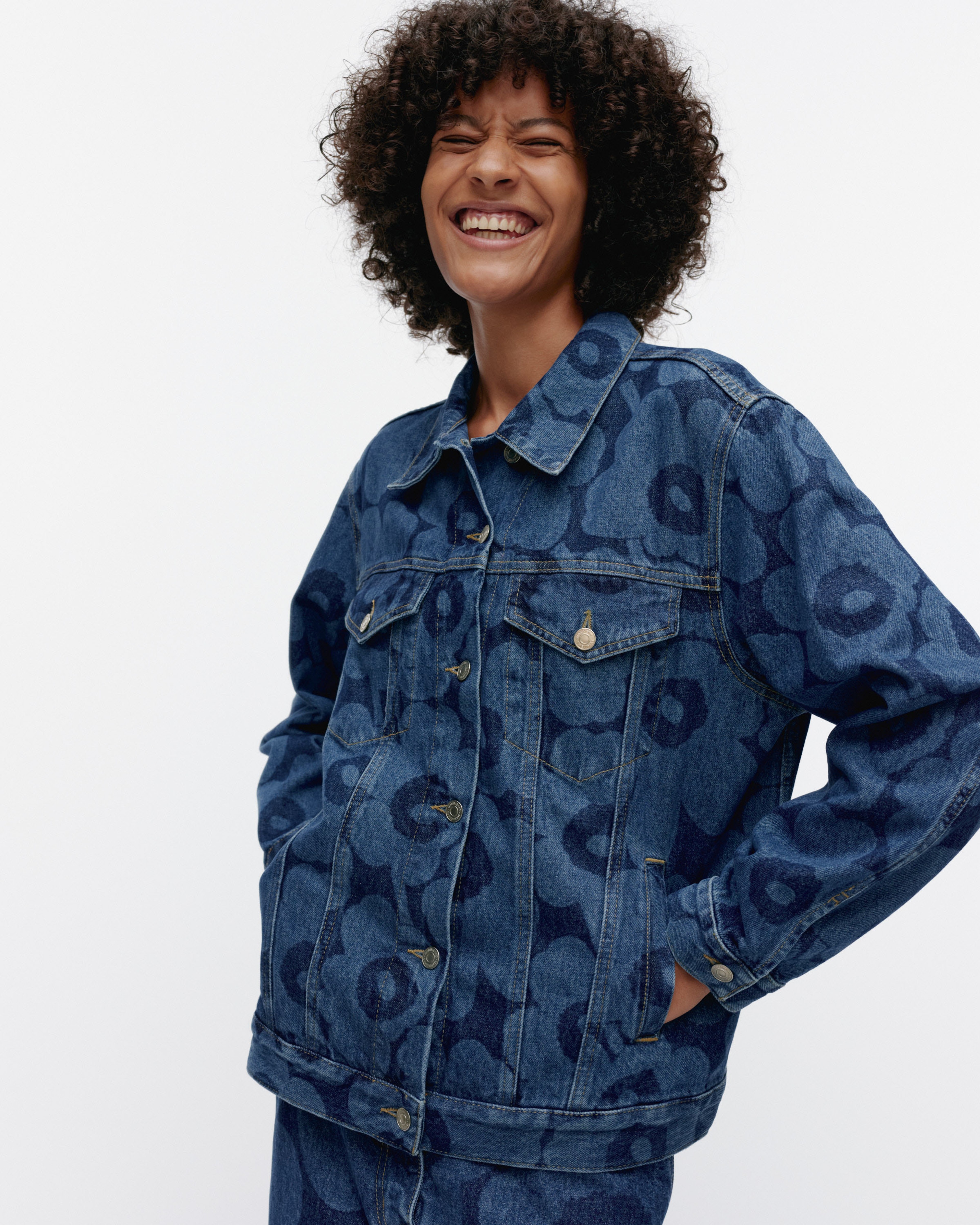 Maridenim Murros Unikko, Jeans jacket, mid indigo,