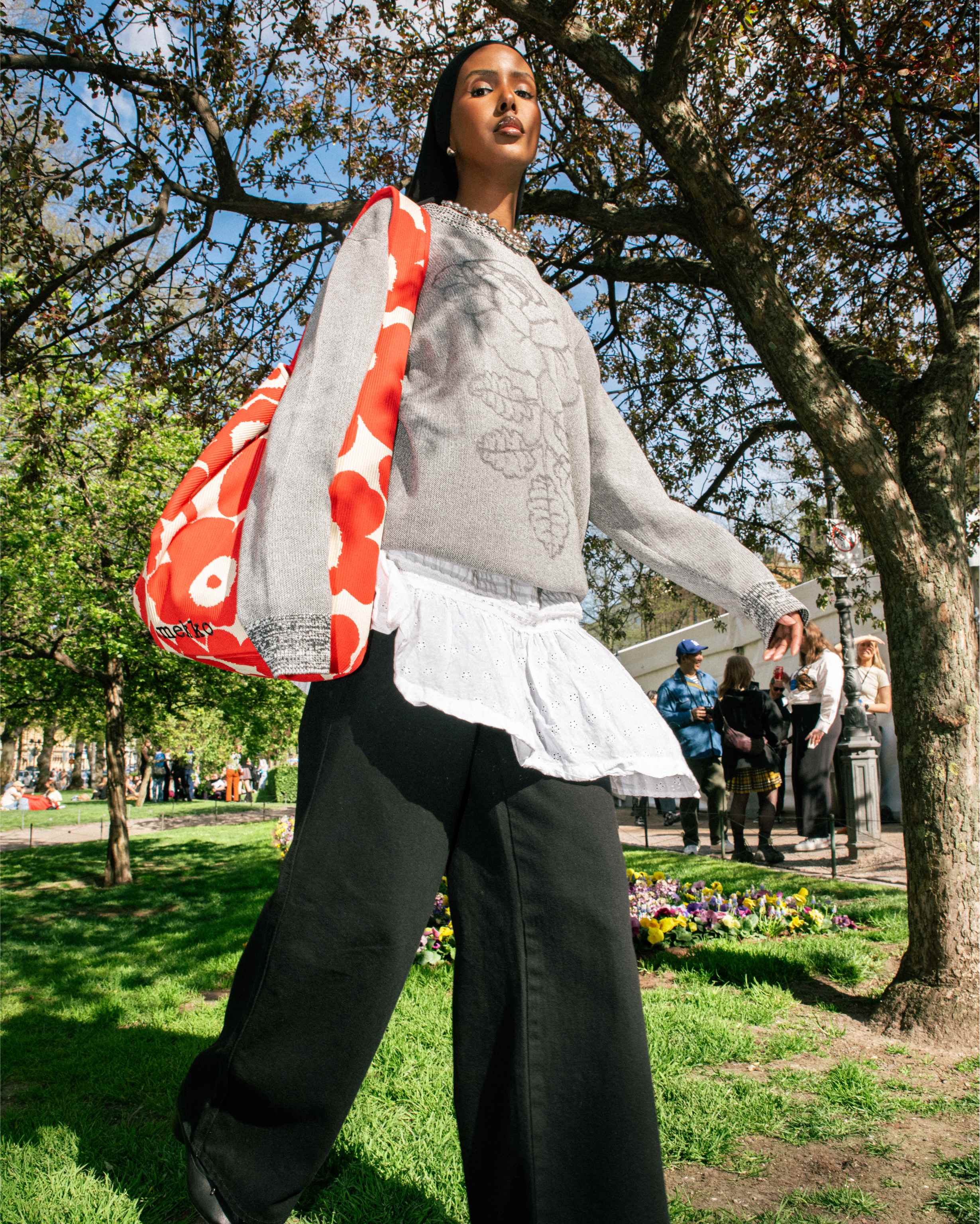 @missbatmaan viettämässä Marimekko päivää.