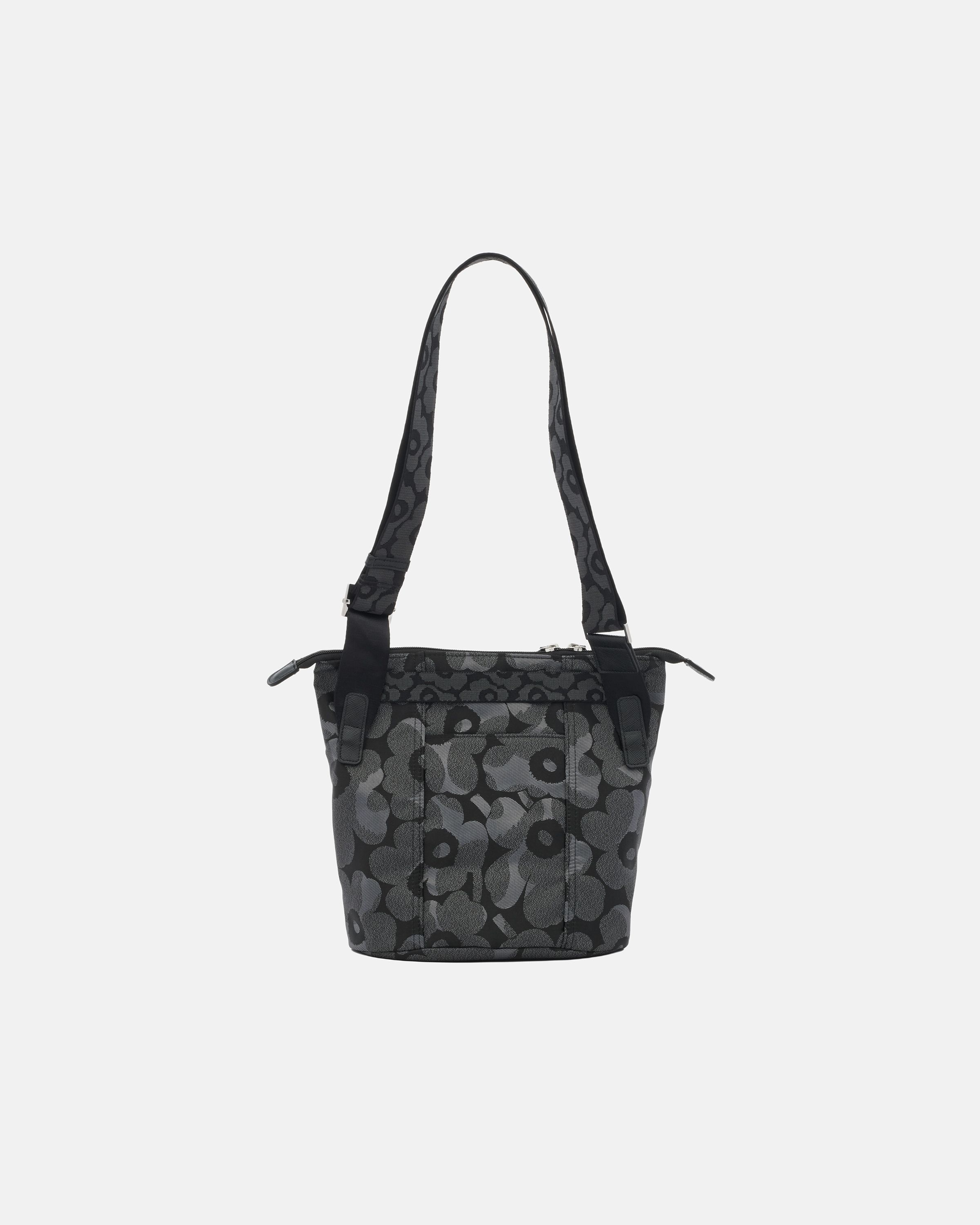 Carry All Unikko Bag grey, dark grey | Marimekko