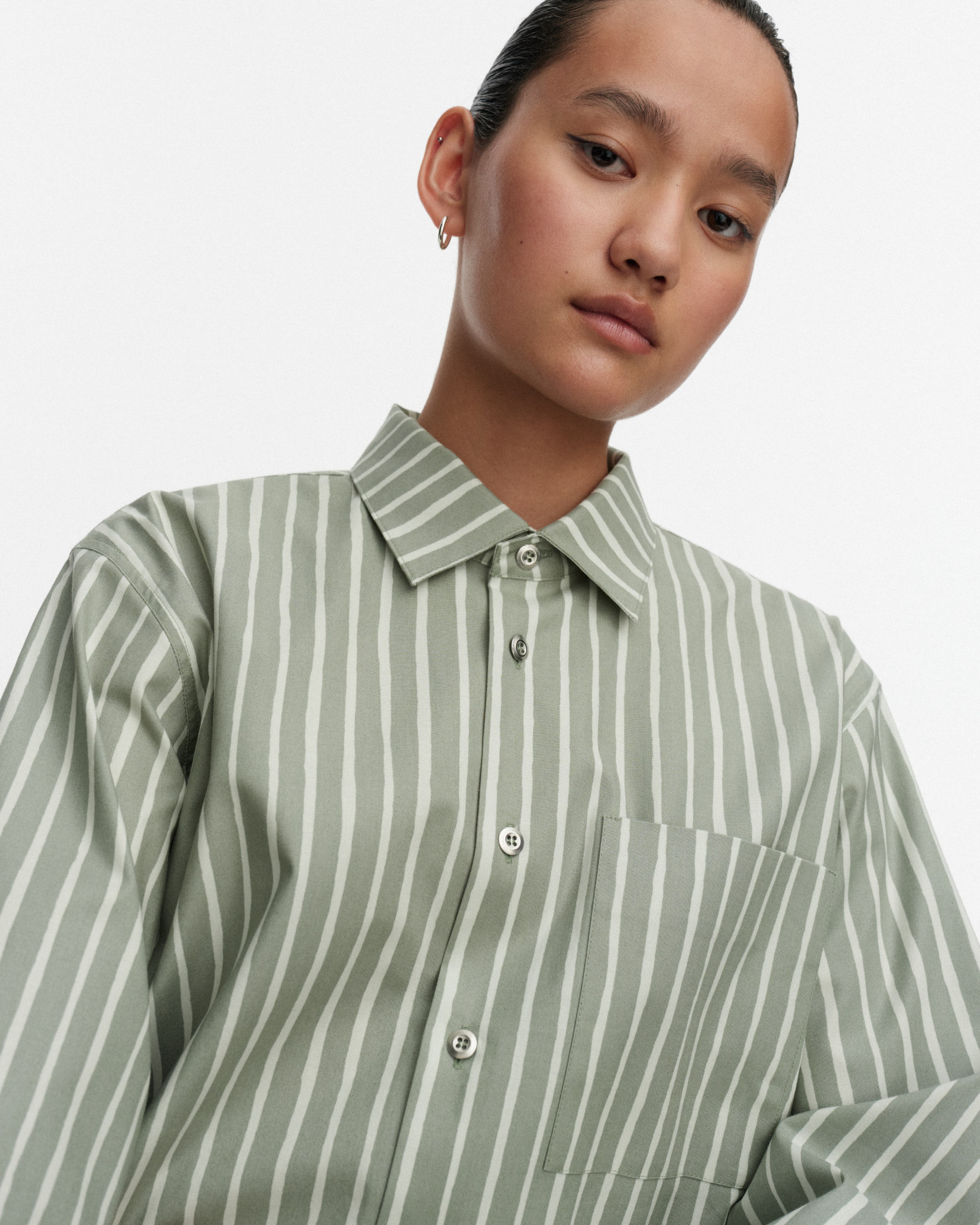 Jokapoika, Kioski cotton shirt, light green, light green,