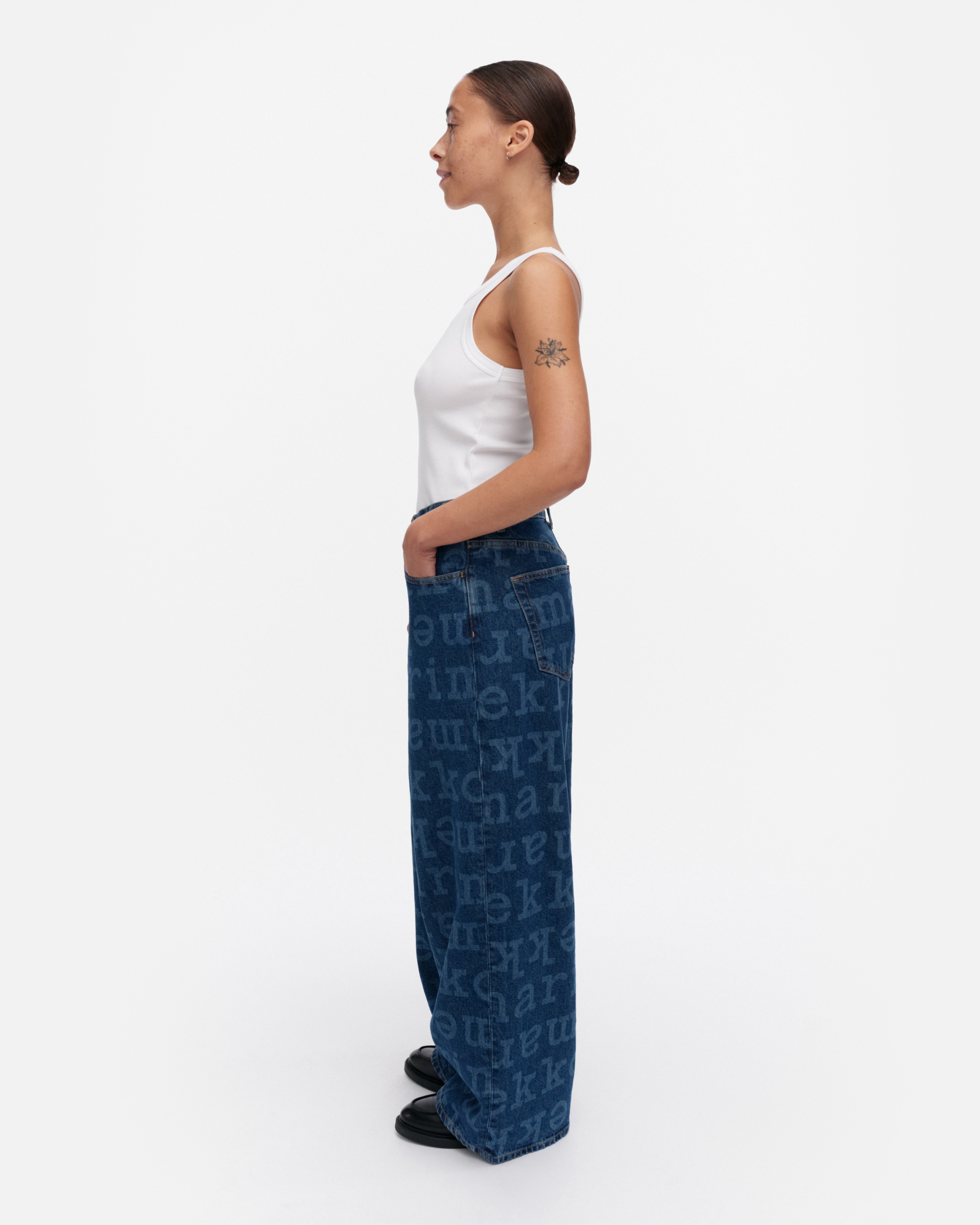 Maridenim Loose Logo S Jean (longueur cheville)
