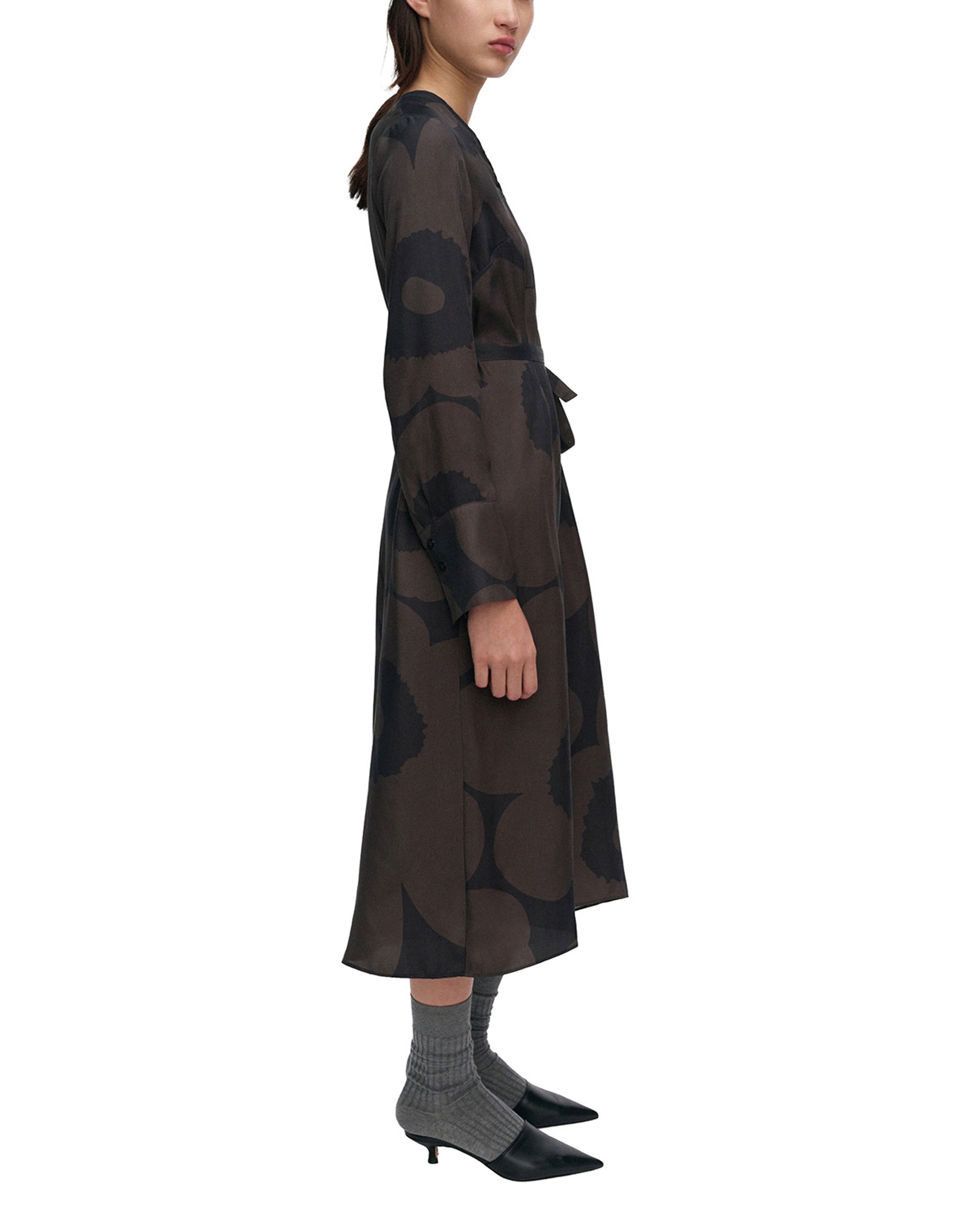 Nauru Unikko, Dress, dark grey, black,