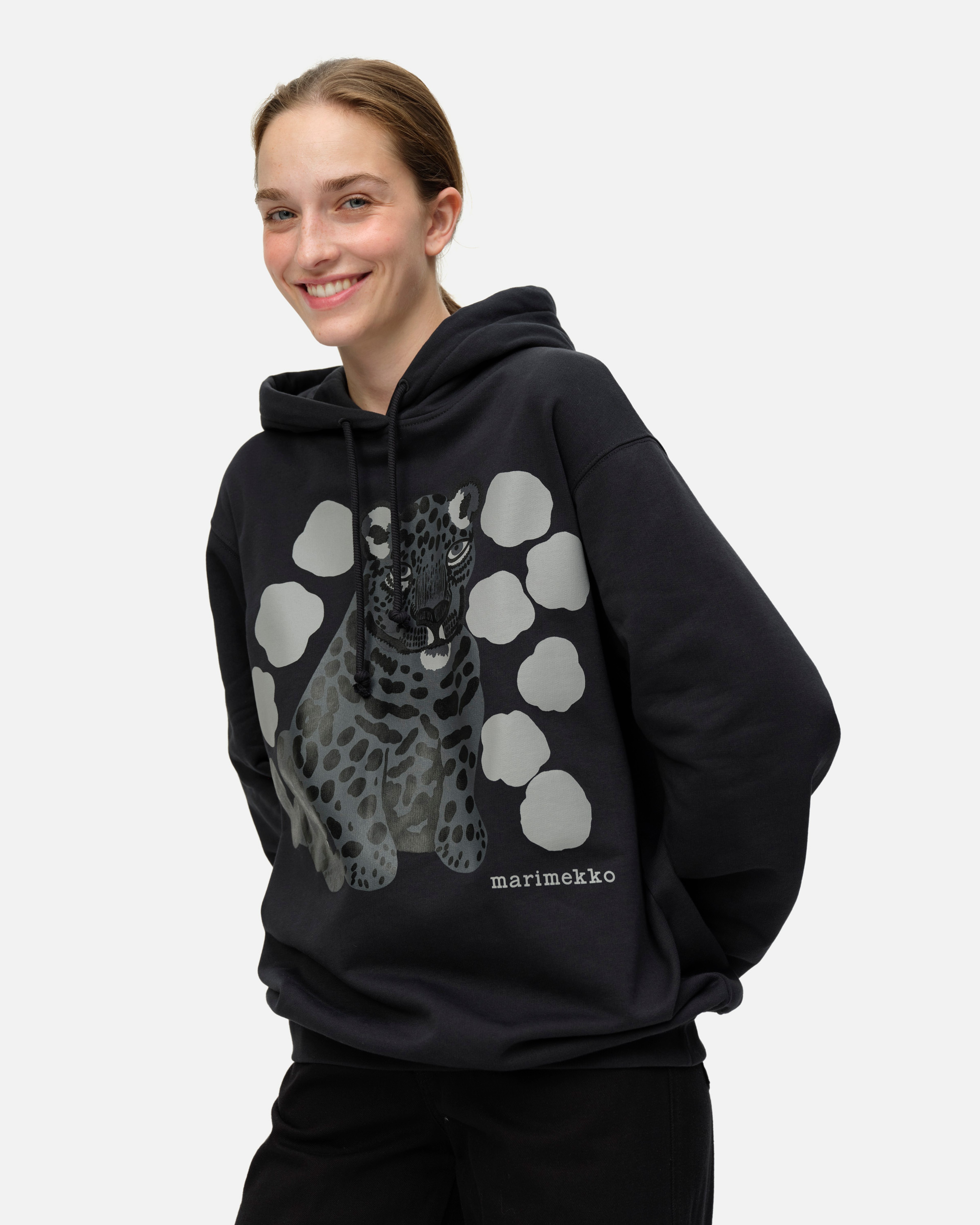 Ivvar kaksoset, Huppari, musta, harmaa,